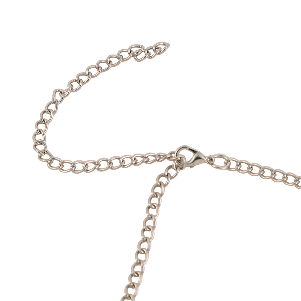 SOHI Women's The Marquise-Bloom Collar Necklace - Citrine Brown