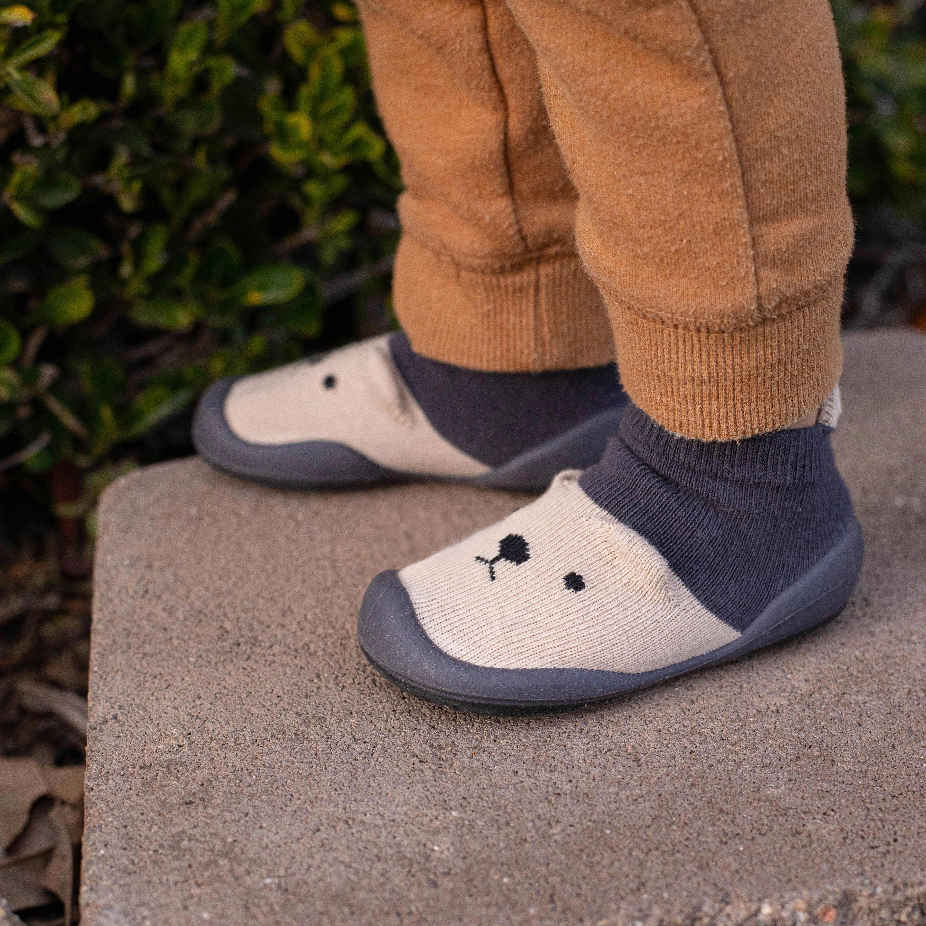 Komuello Baby Boy First Walk Sock Shoes Little Cub