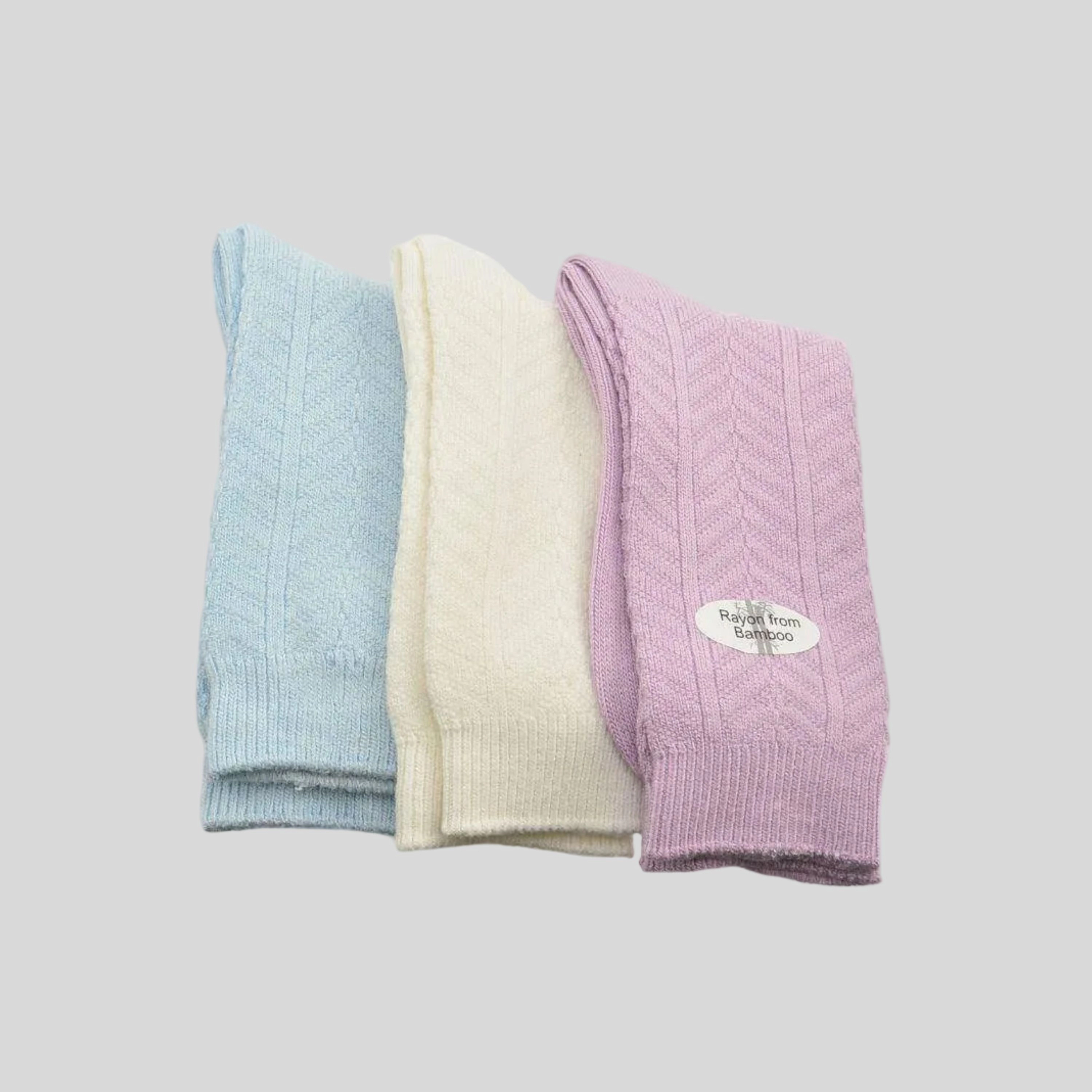 Wear Sierra Women's Chevron Pattern 3 Pack Crew Socks