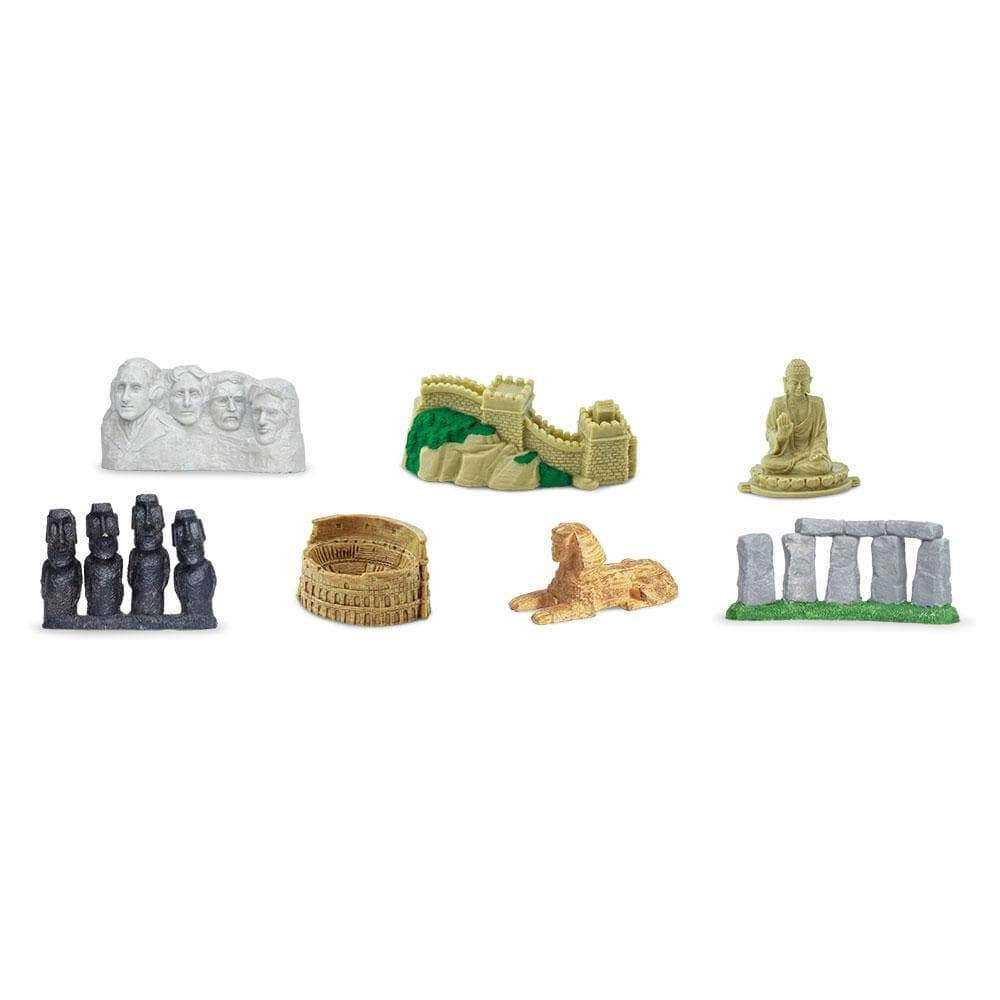 Safari Ltd. - World Landmarks TOOB - contains 7 Mini Figurines