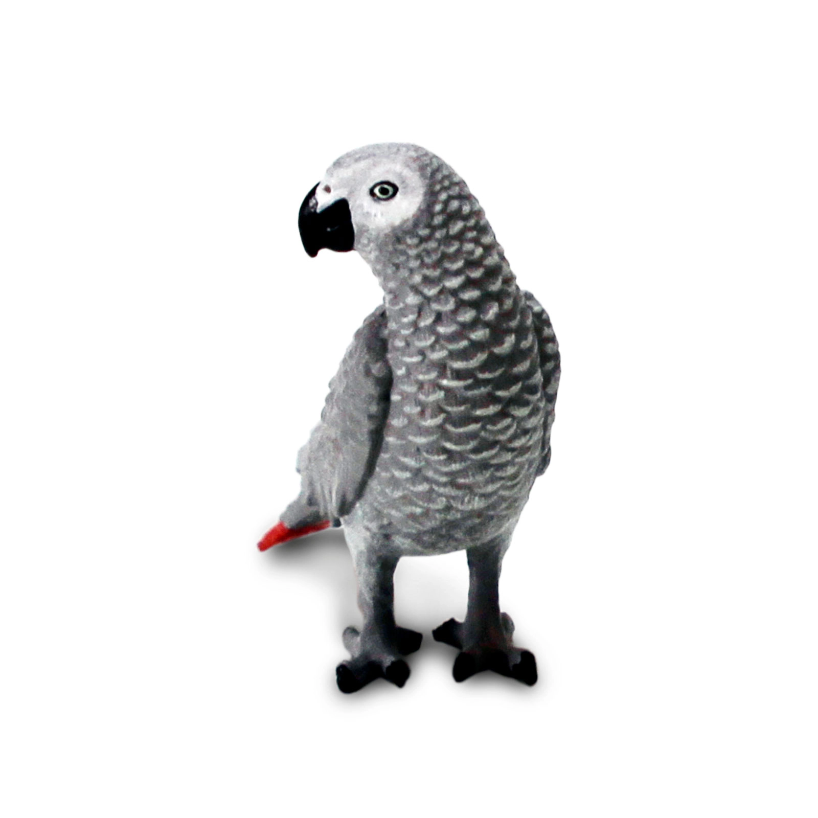 Safari Ltd. - African Gray Parrot Kids Toy Figure