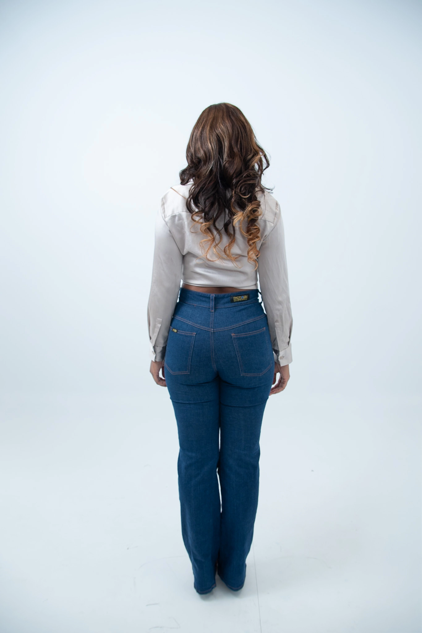 Amazonian Women's Power Walk Wide Leg Jeans