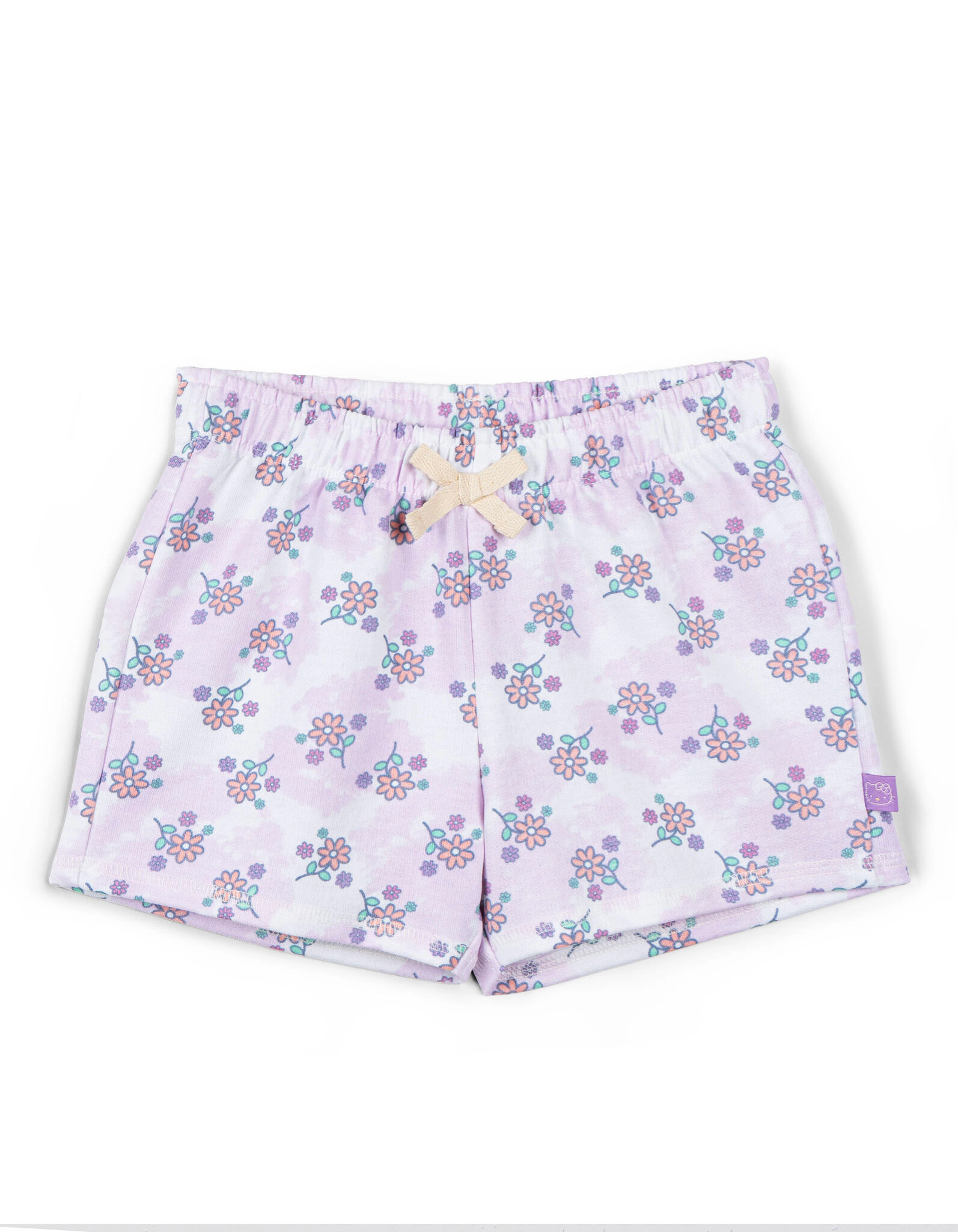 Hello Kitty Girls' 3-Piece Sweatshirt Tee and Shorts Set