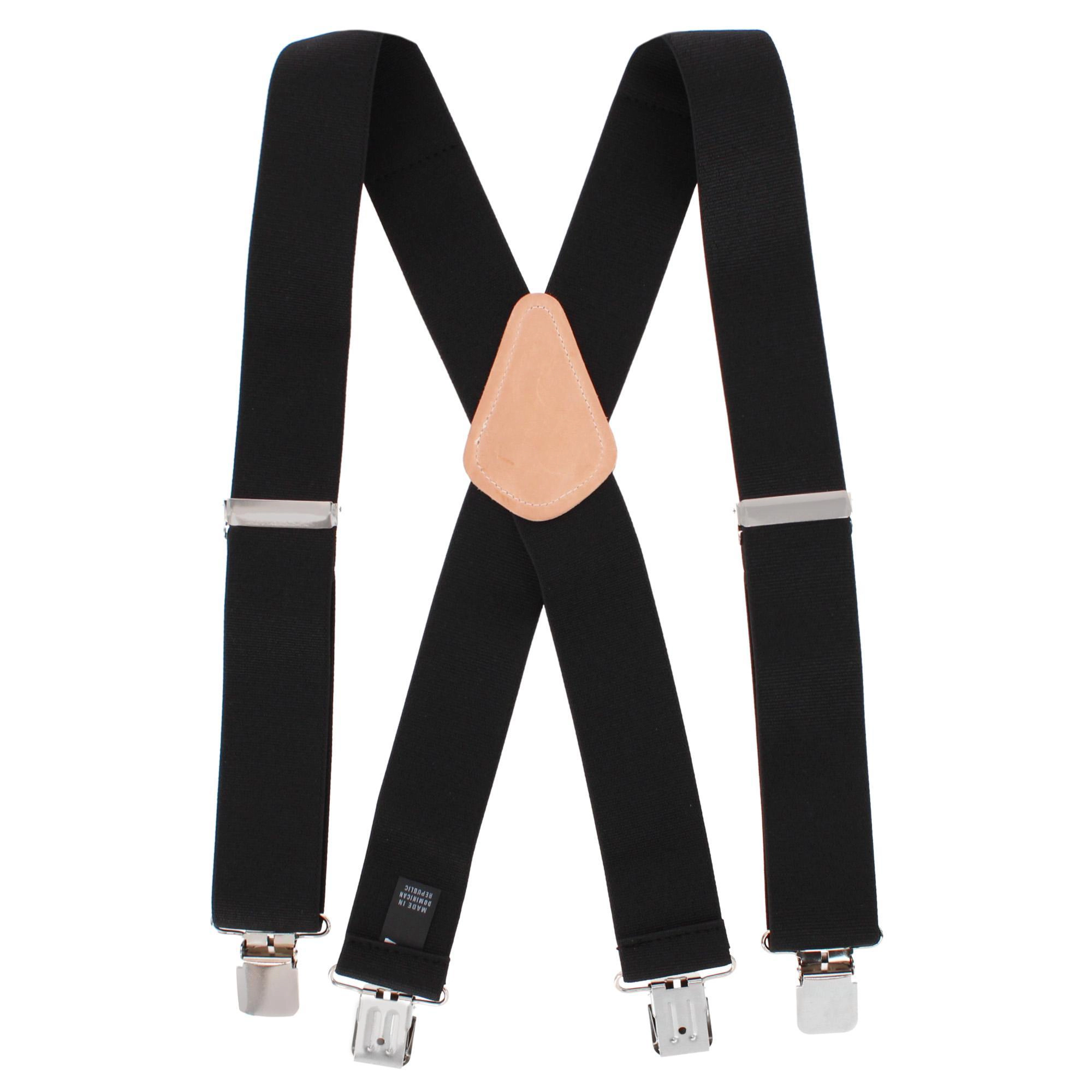 Berne Men's 2-Inch Wide Clip End Suspenders