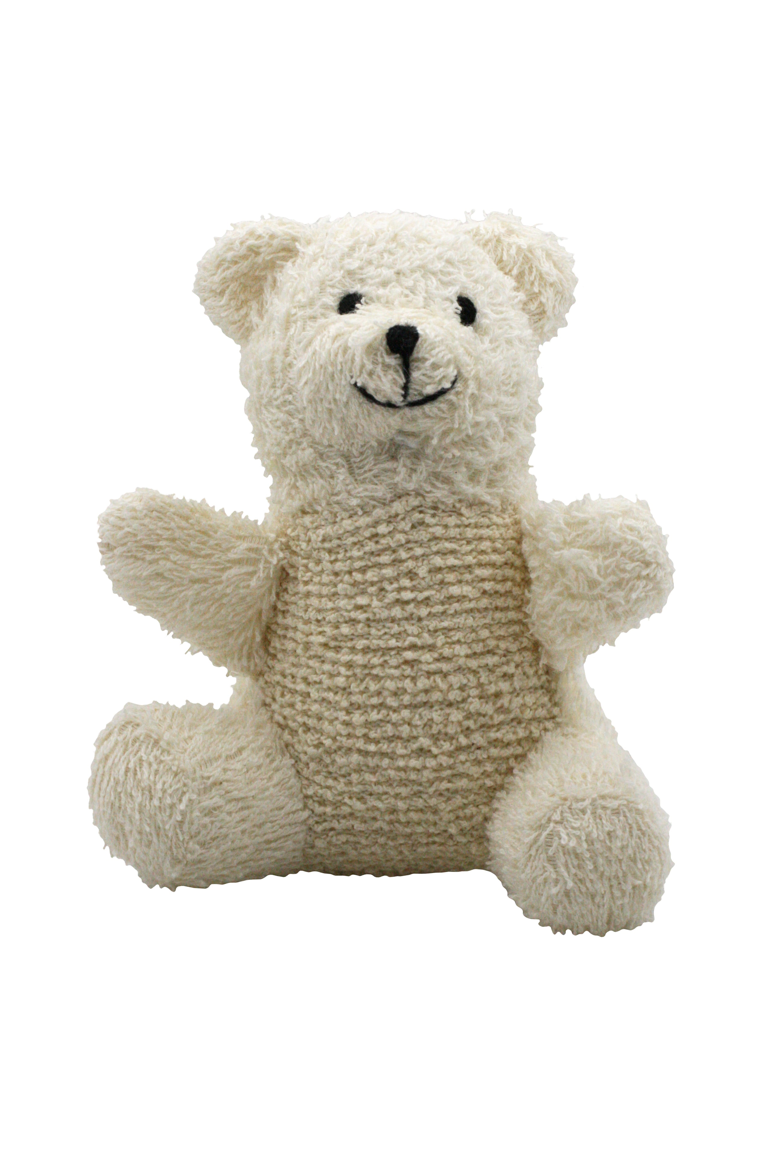 Plantlife Polar Bear Ramie Bath Scrubby