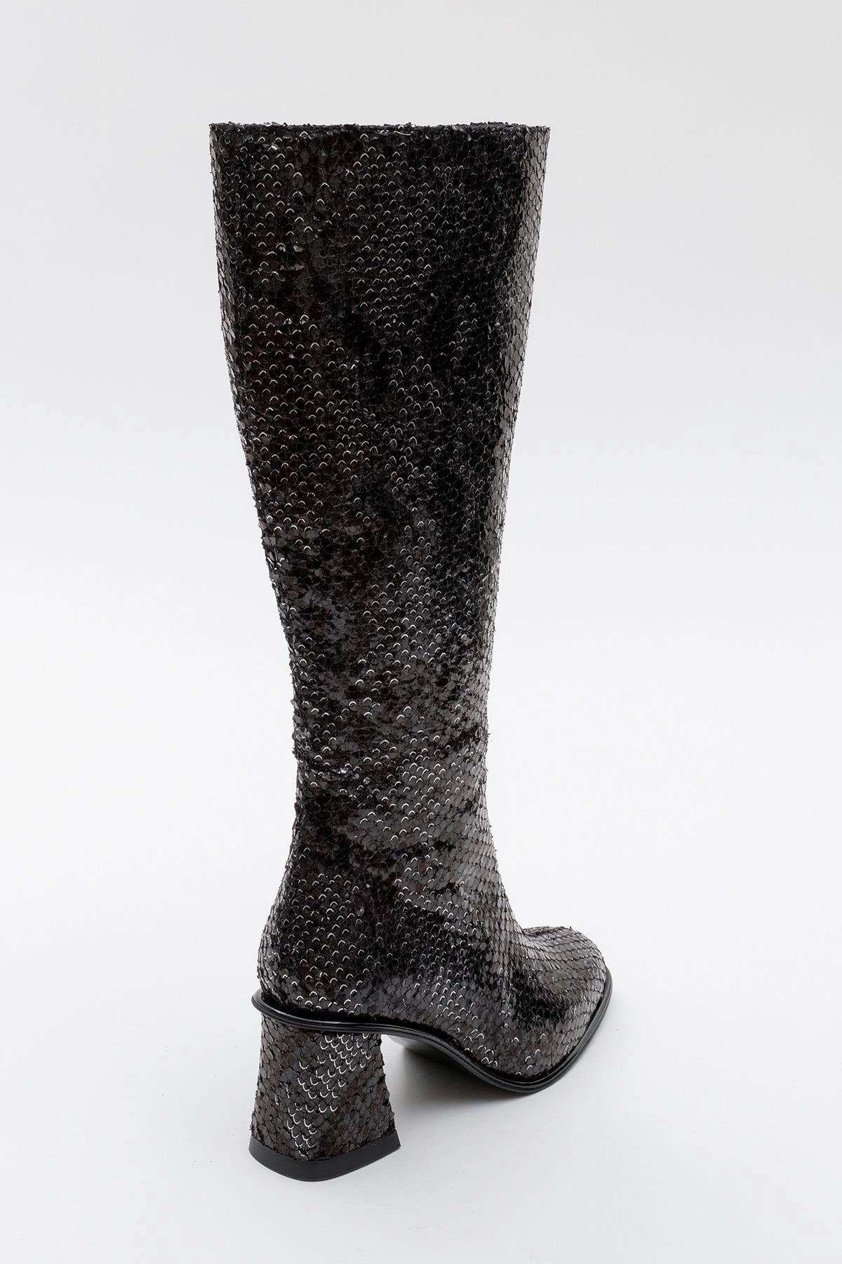 Prologue Shoes Womens Elly Pattern Block Heel Boot