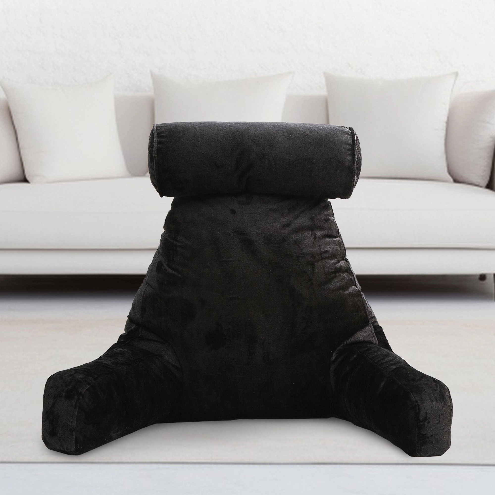 Cheer Collection XL TV Reading and Gaming Pillow with Bolster and Backrest