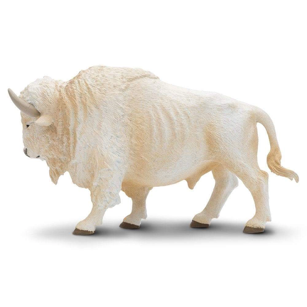 Safari Ltd. - White Buffalo Kids Toy Figure