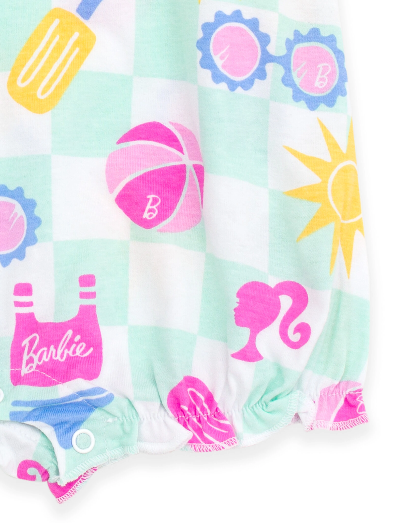 Barbie Baby Girls' Sleeveless Bubble Romper