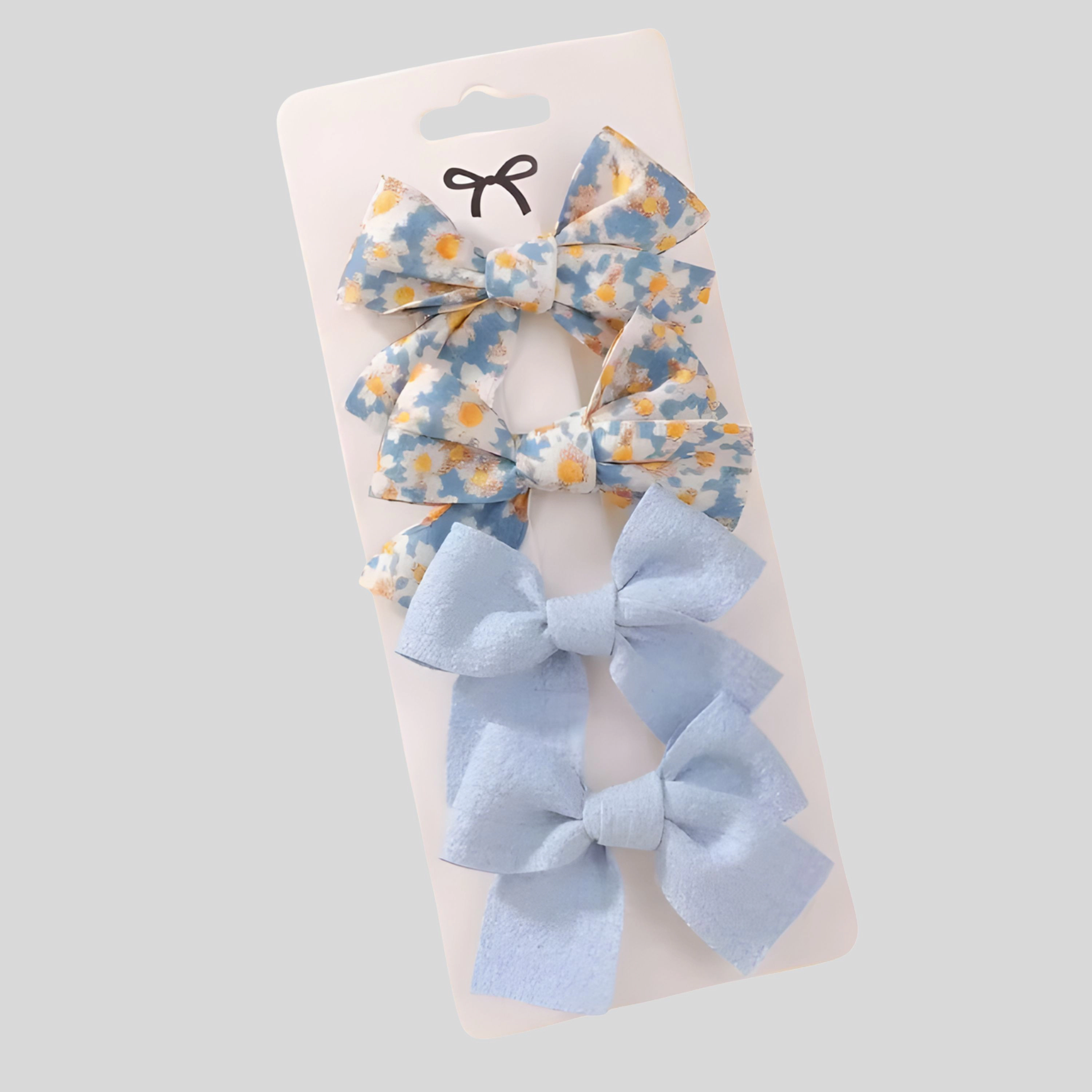 Kitcheniva 4 Pcs Children's Bow Hair Clips