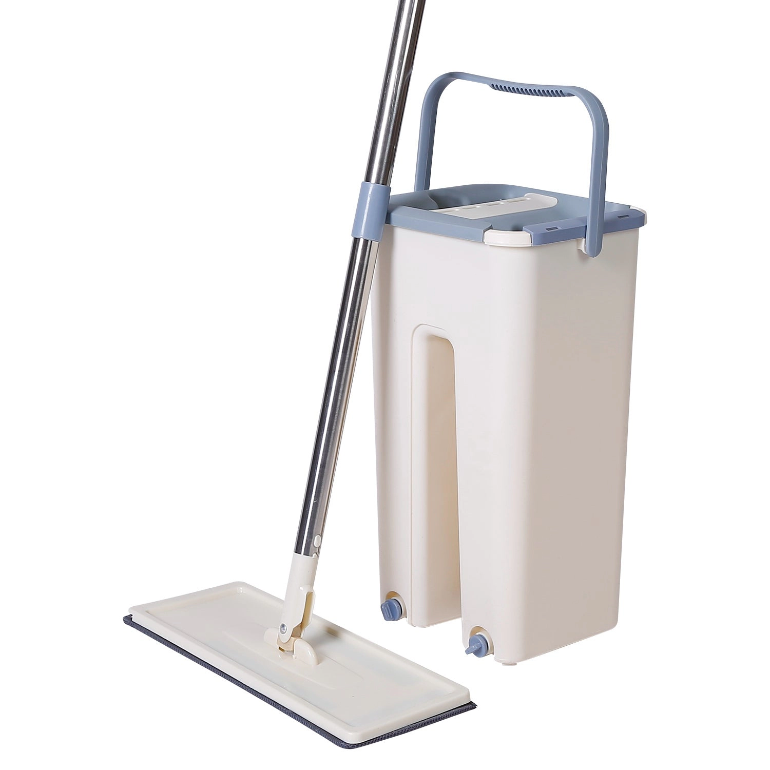 GBruno Self-Cleaning Flat Mop And Bucket Set