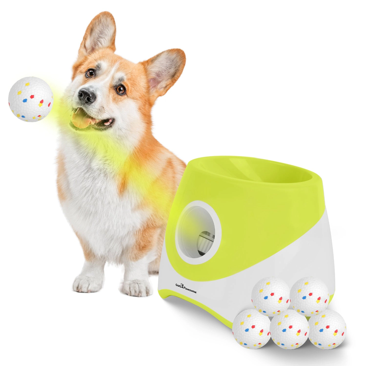 GBruno Rechargeable Automatic Dog Ball Launcher