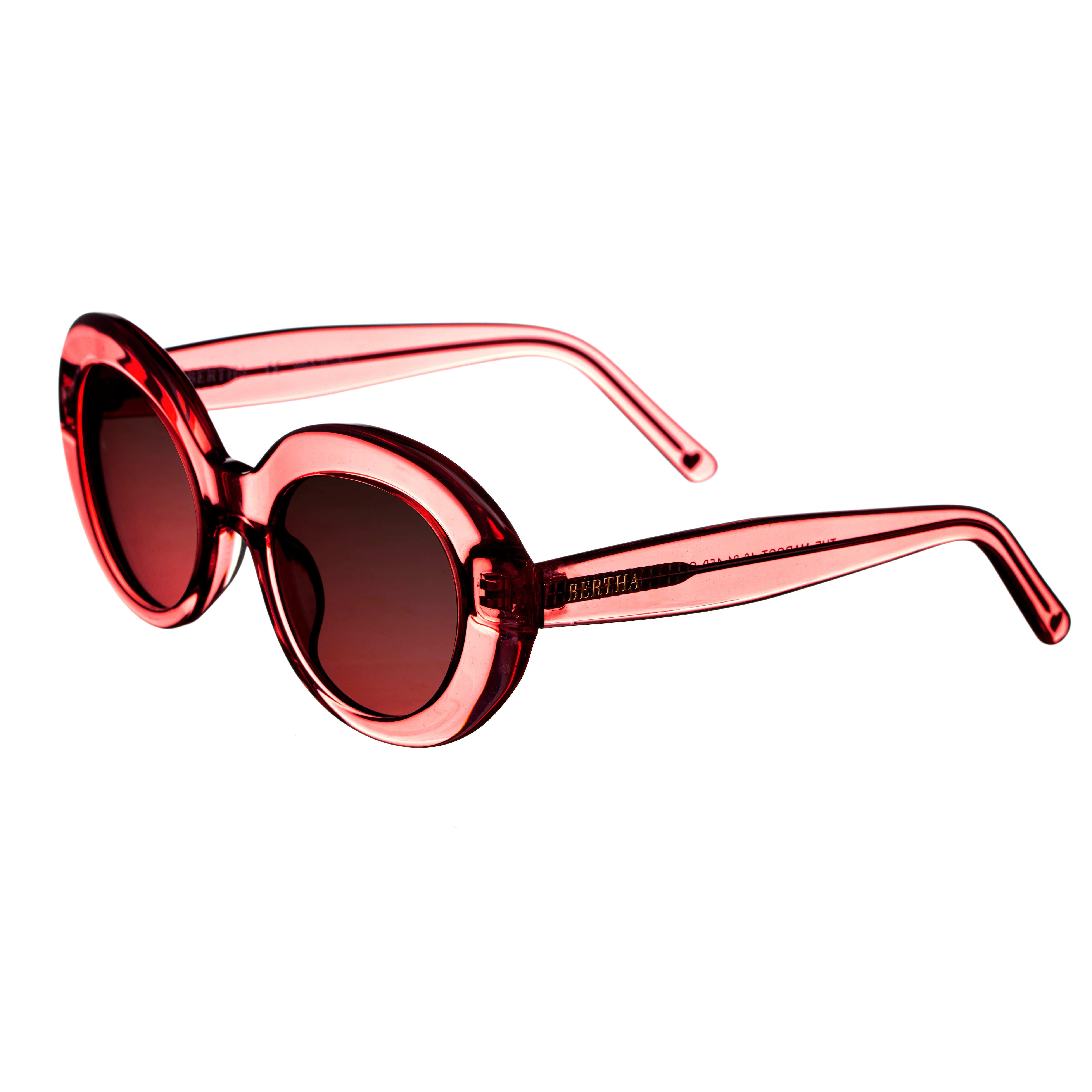 BERTHA Margot Womens Handmade in Italy Sunglasses