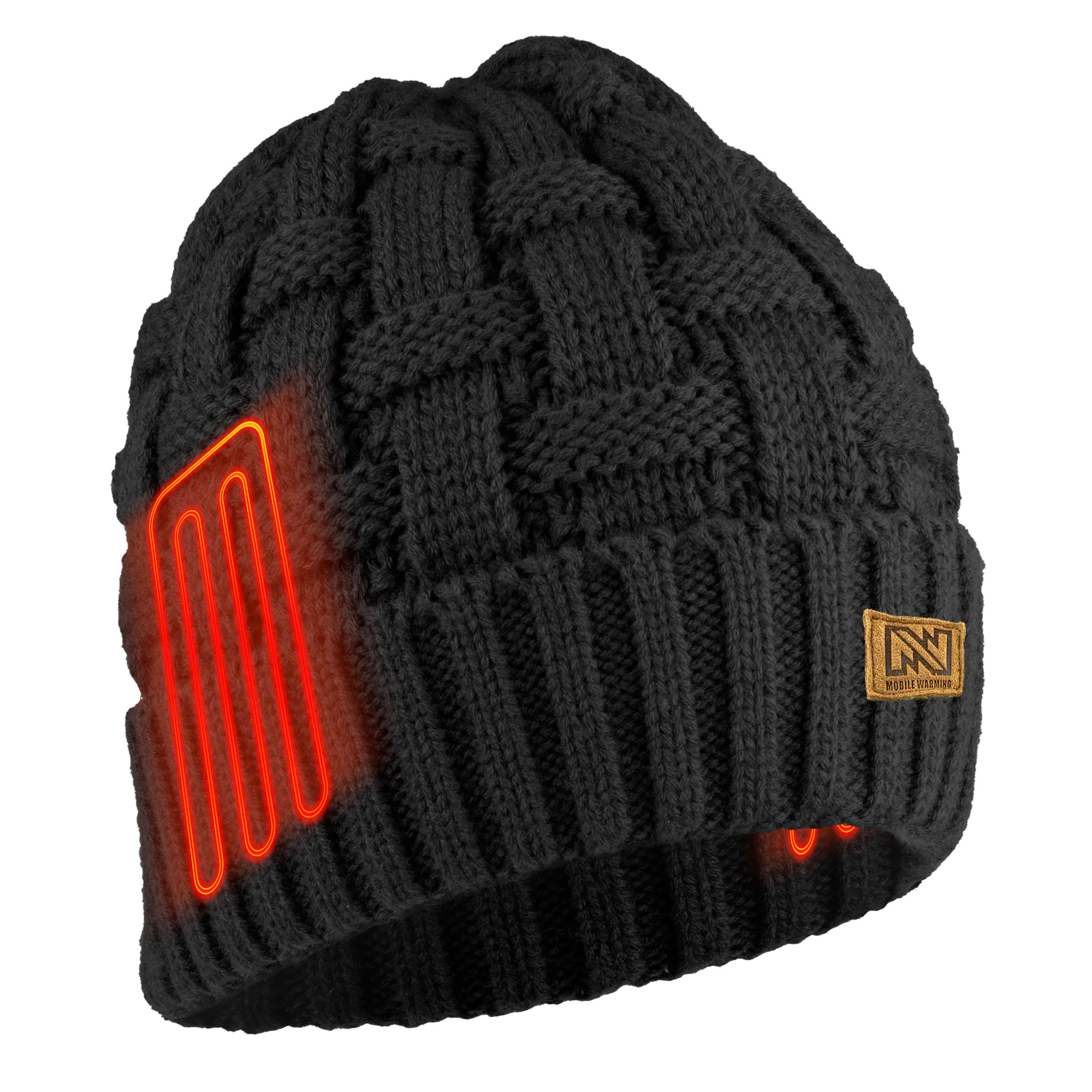 Mobile Warming Women's Heated Knit Beanie
