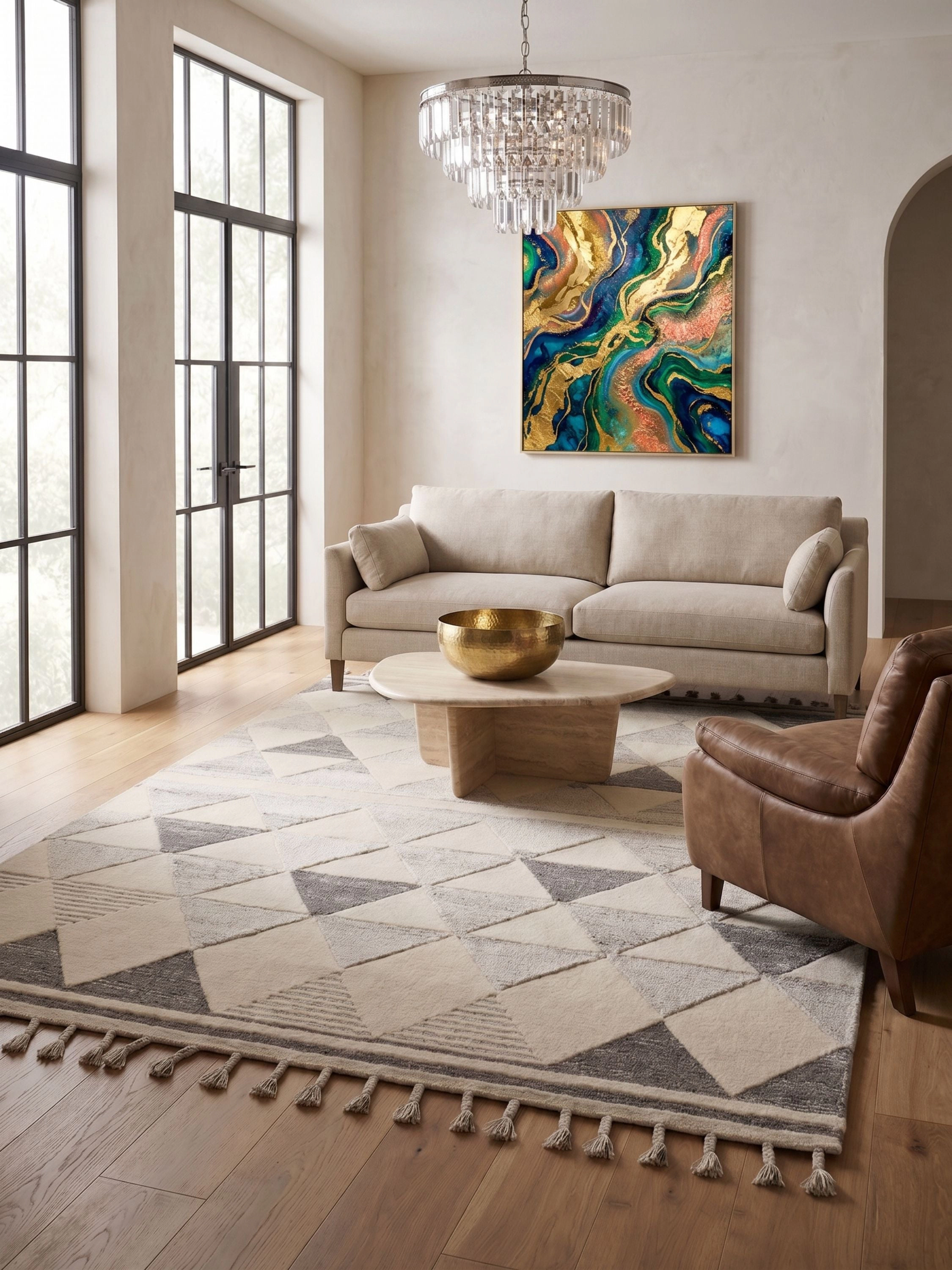 GAURI KOHLI Okinawa Area Rug 5'x8'