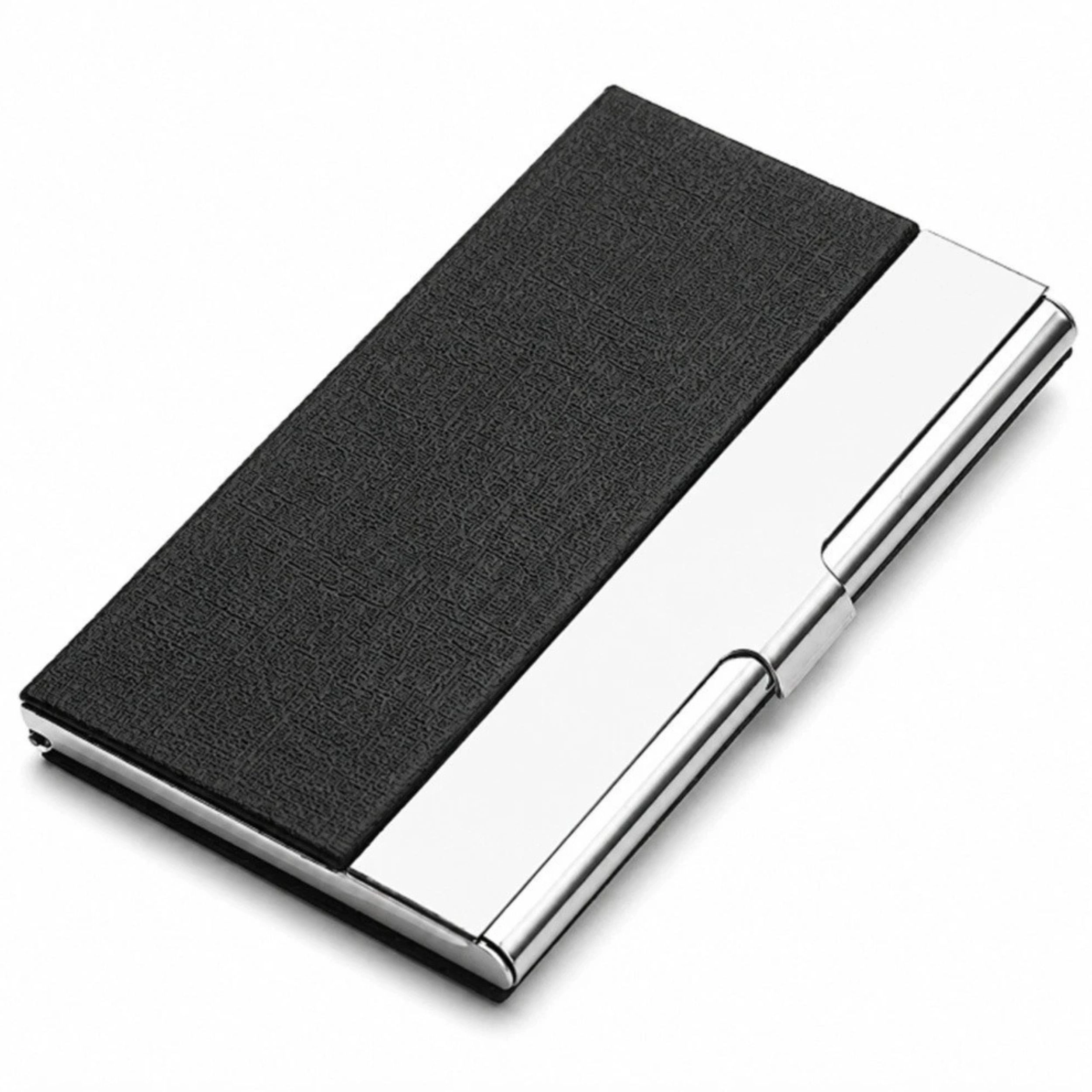Home Collection Slim PU Leather Card Holder Wallet Pocket Case for Cards