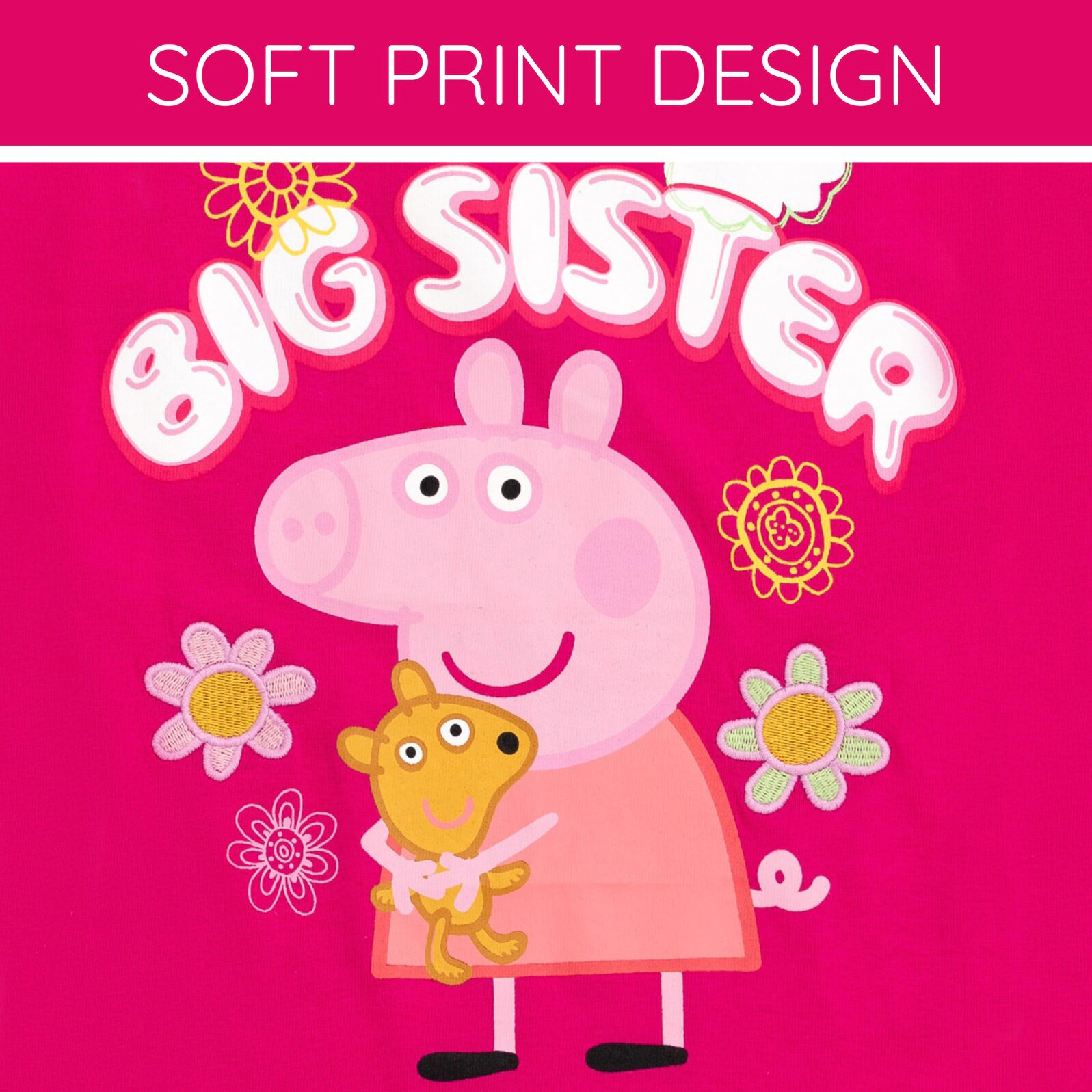Peppa Pig Girls' Short Sleeve T-Shirt