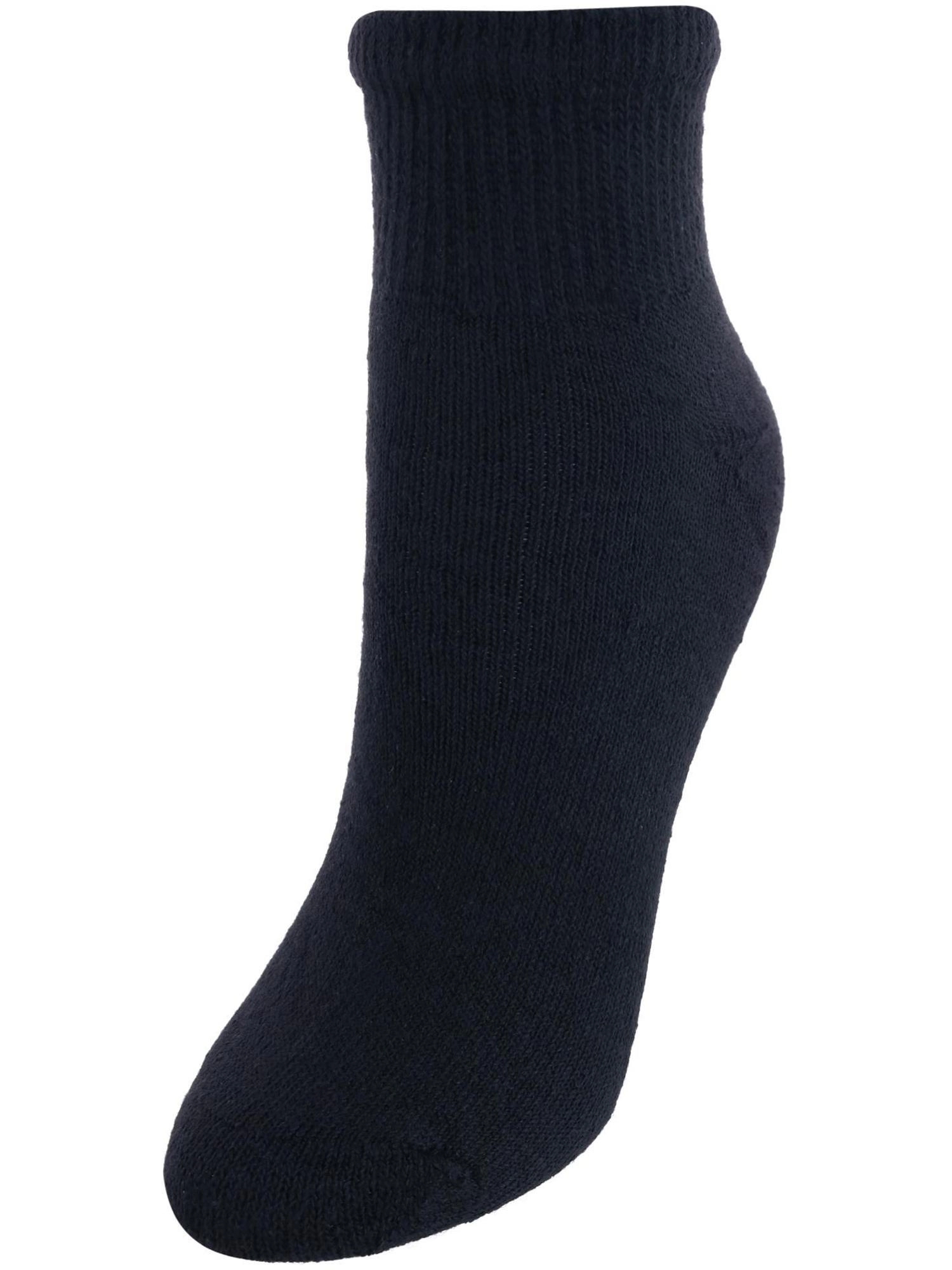 Sock Trends Women's Fully Cushioned Comfort Ankle Socks (10 Pair Pack)