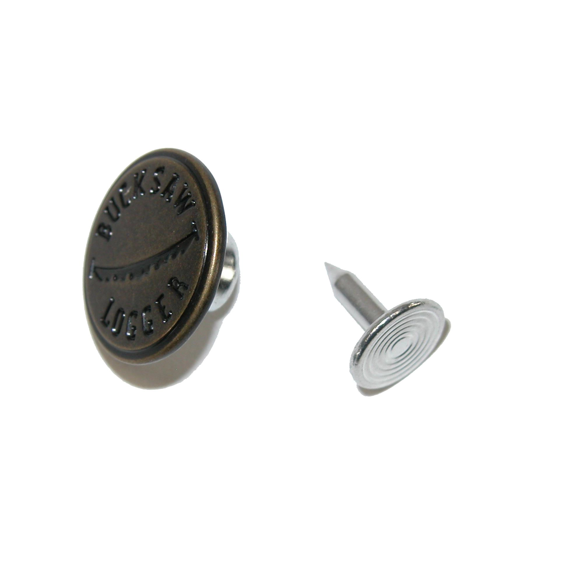 Welch Men's Metal Bachelor Buttons for Suspenders
