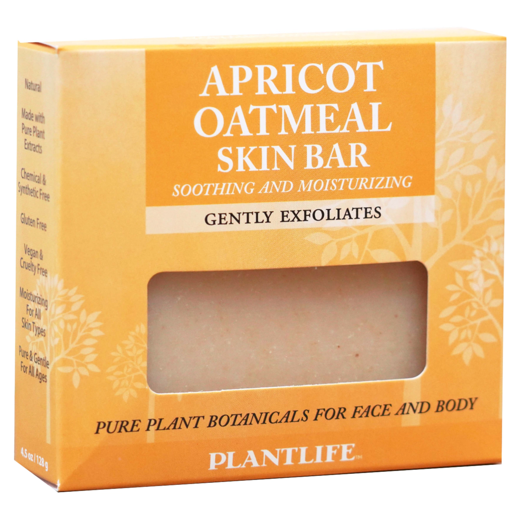 Plantlife Apricot Oatmeal Aromatherapy Skin Bar