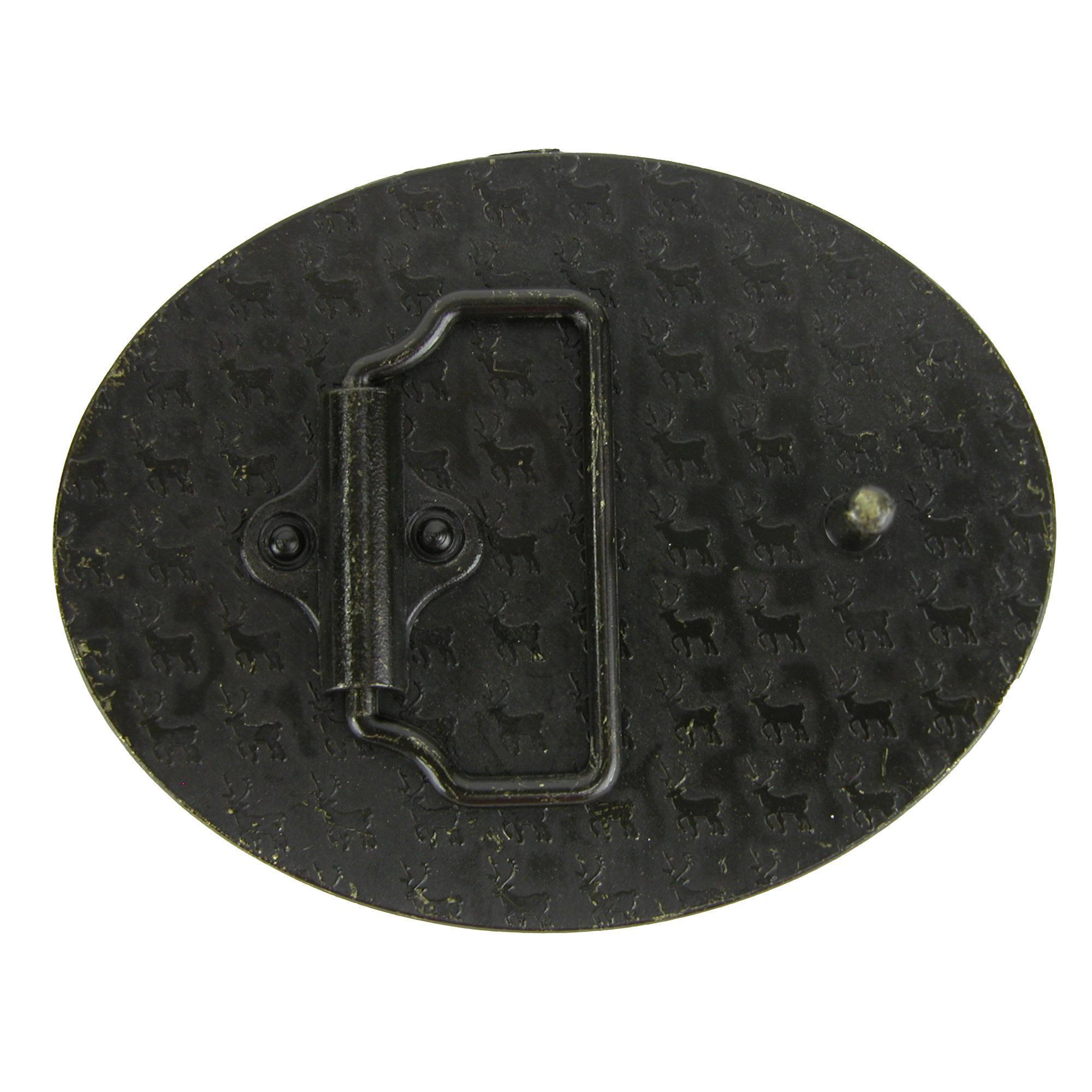 CTM Scenic Elk Belt Buckle