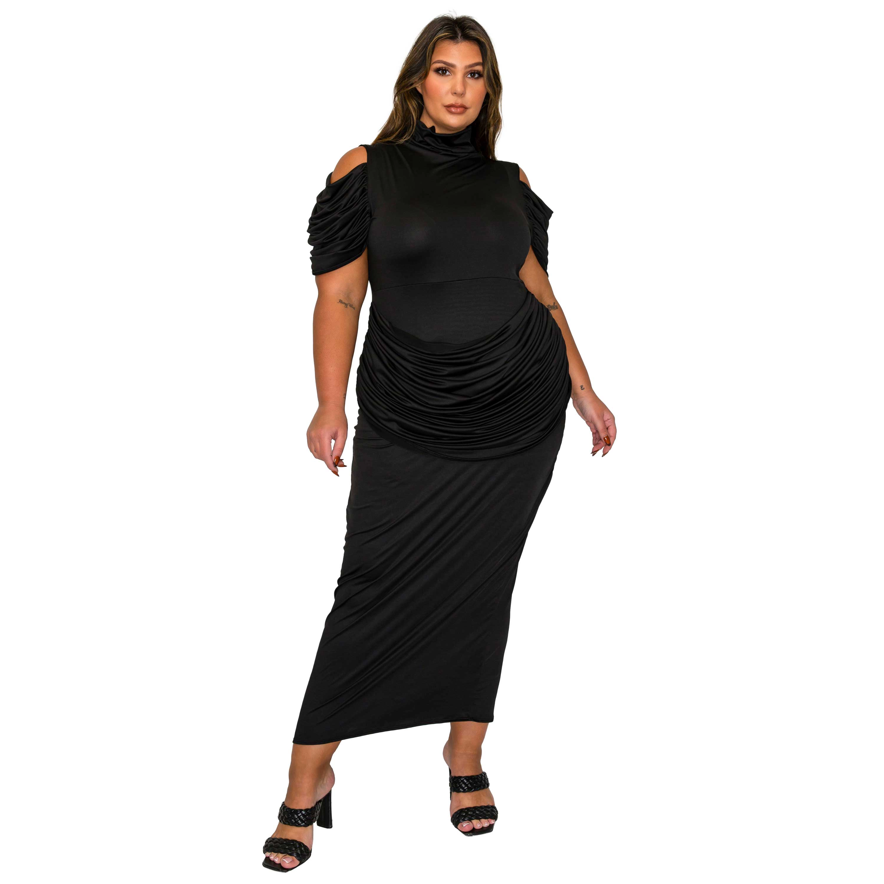 L I V D Women's Plus Seraphina Statement Dress