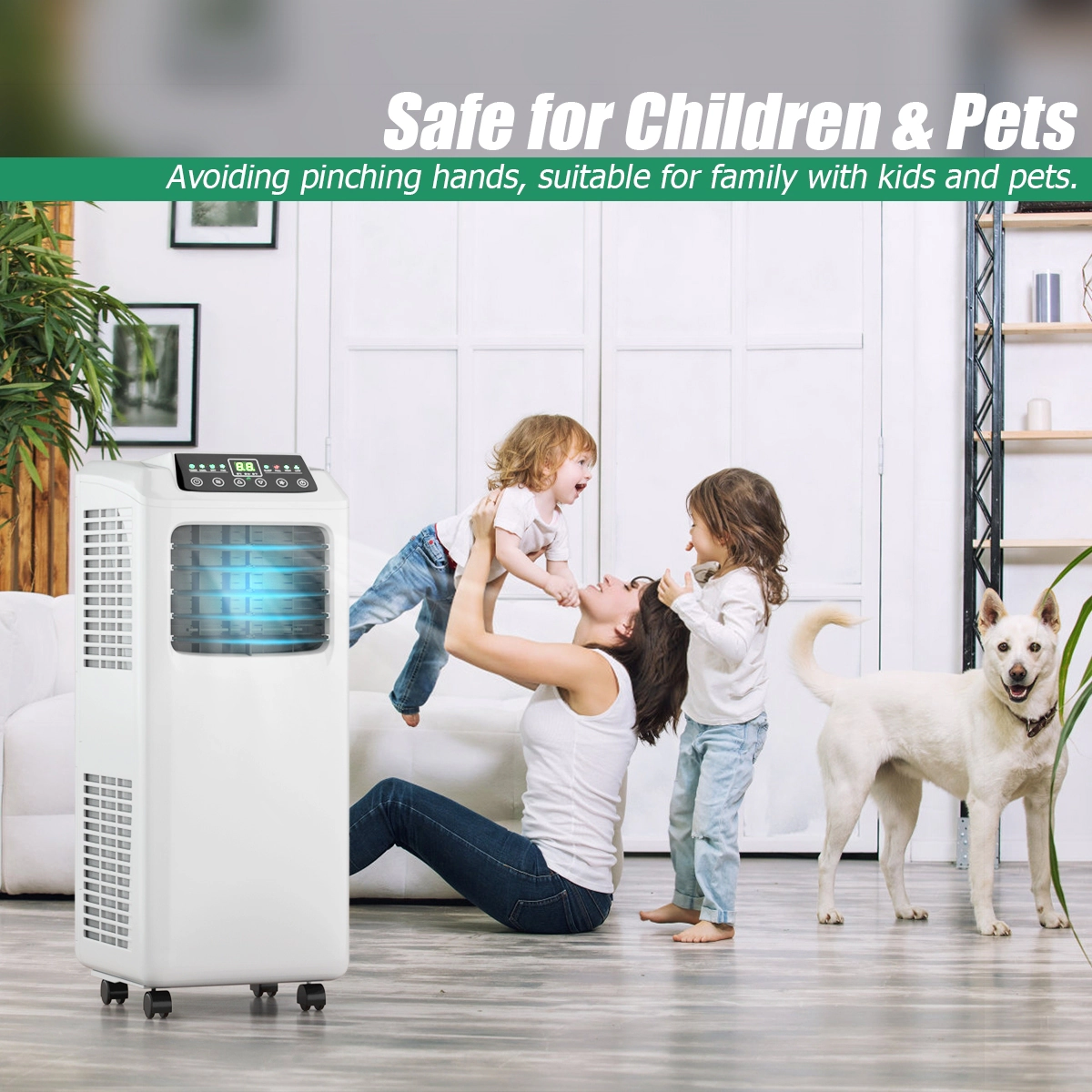 SlickBlue Unisex Portable 9000 BTU Air Conditioner