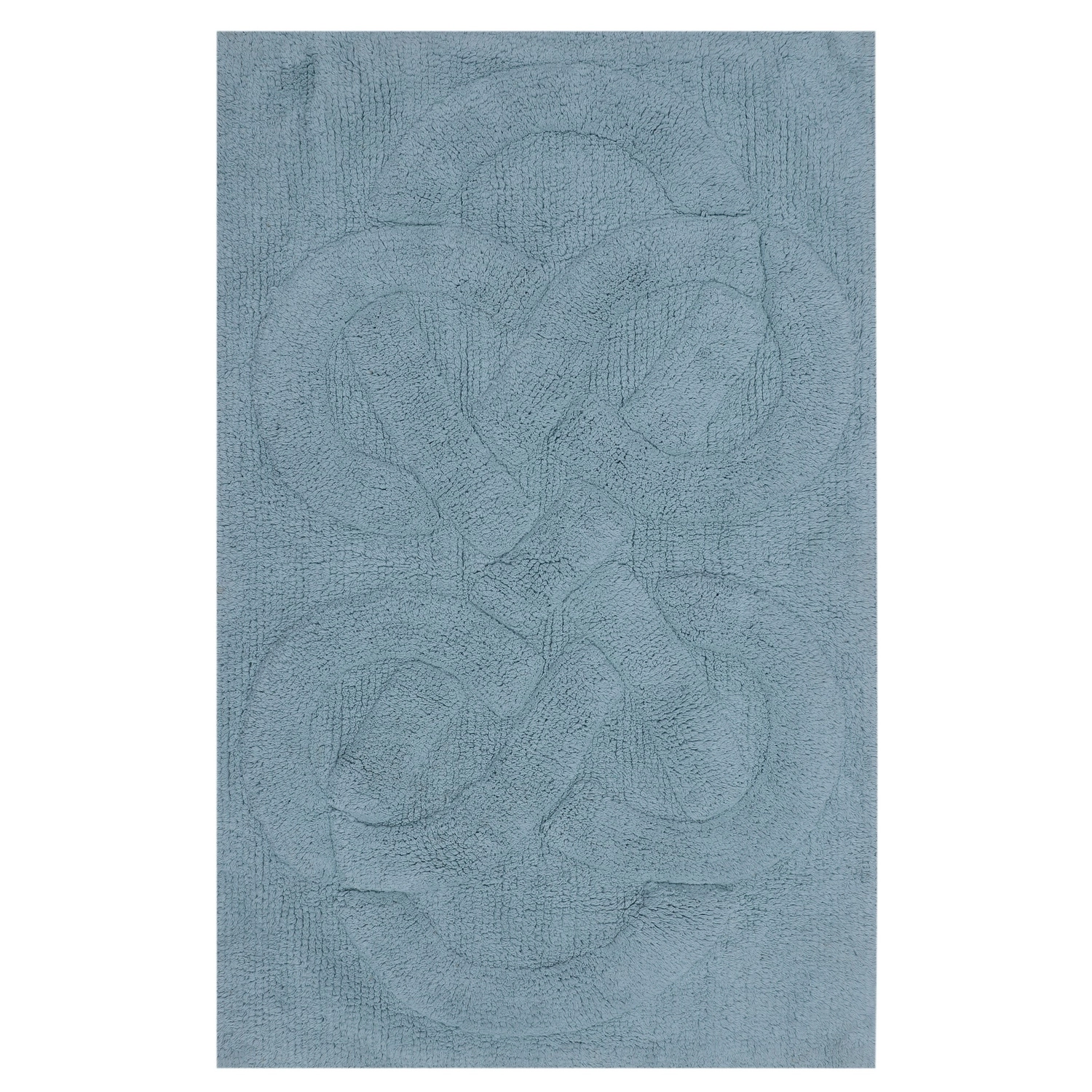 Tuft Twisted 220 GSF Non Skid Back Bath Rug 24inx40in by Knightsbridge