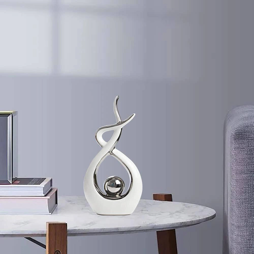 Novsight Trading Unisex Ceramic Decorative Statue
