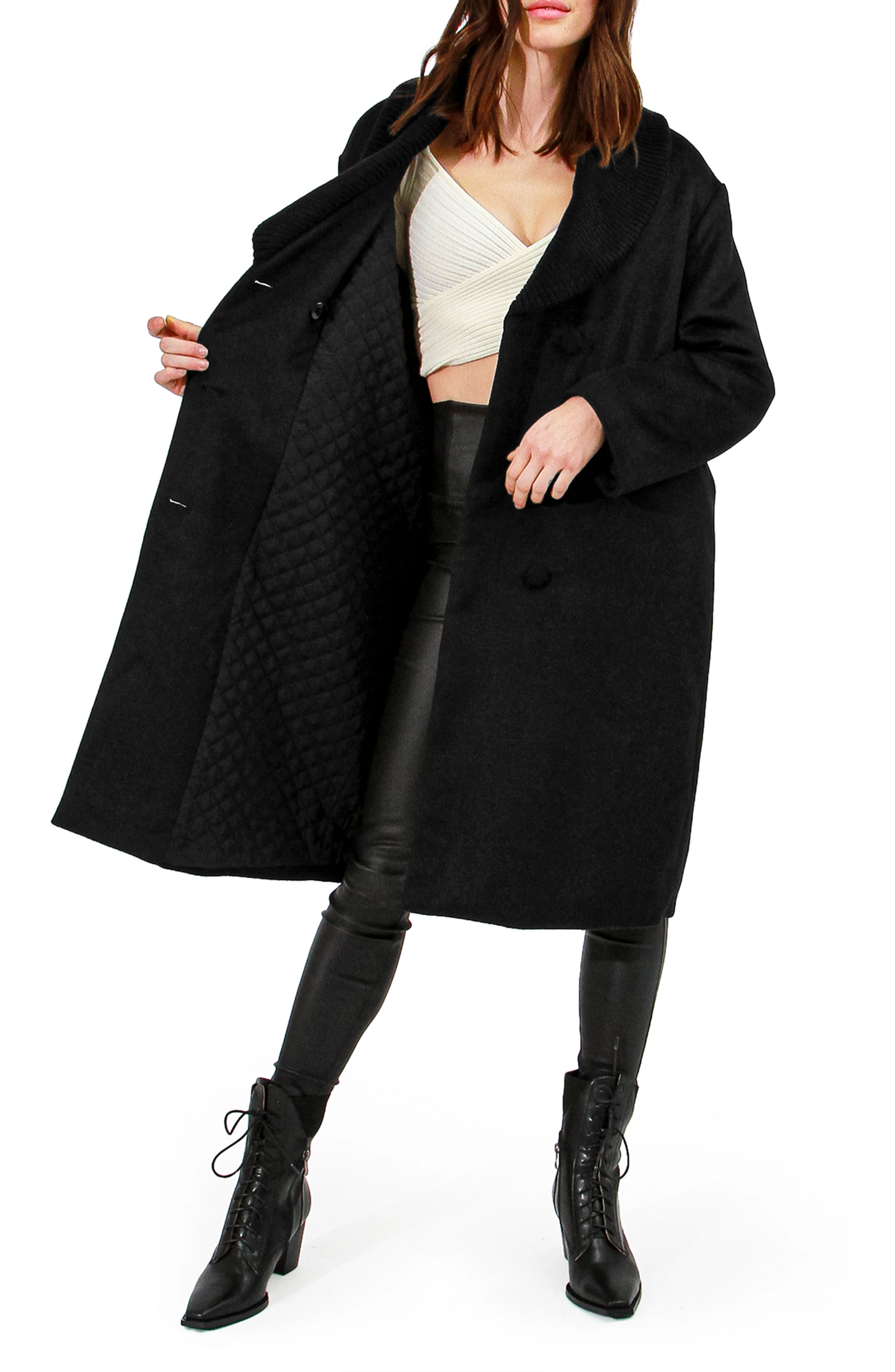 Belle & Bloom Womens After Party Qulited Lining Coat
