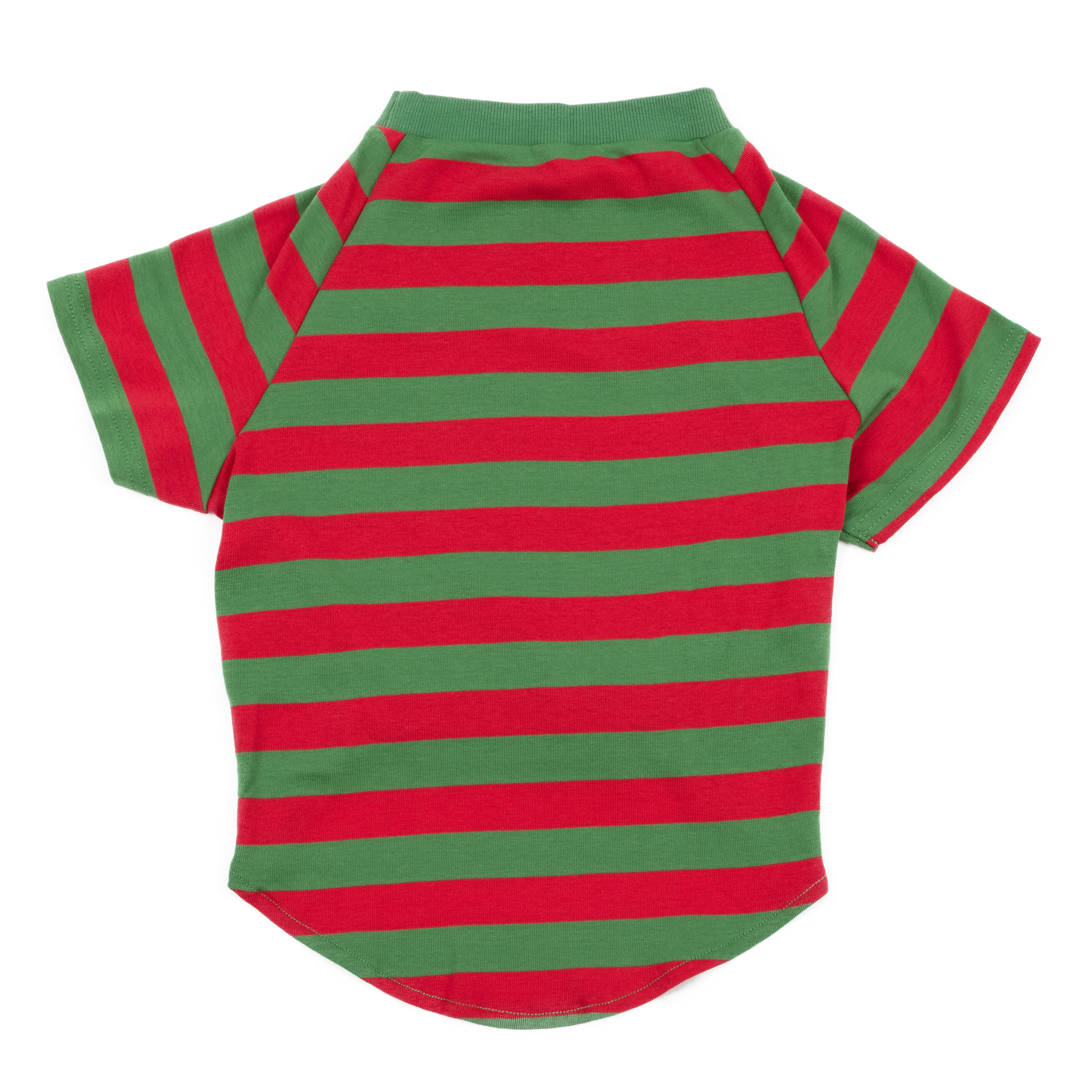 Leveret Big Dog Holiday Striped Cotton Pajamas