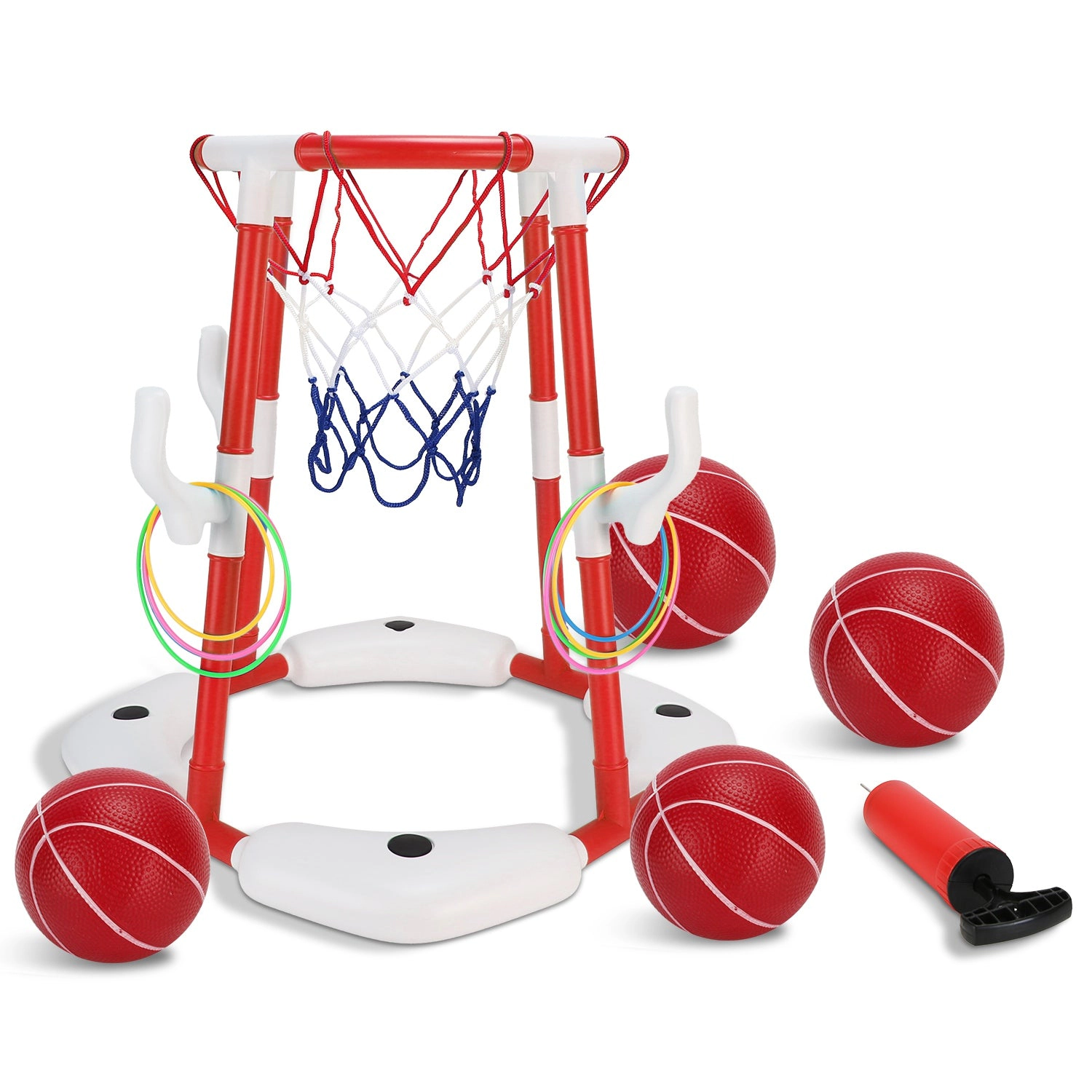 GBruno Floating Pool Basketball Hoop Set