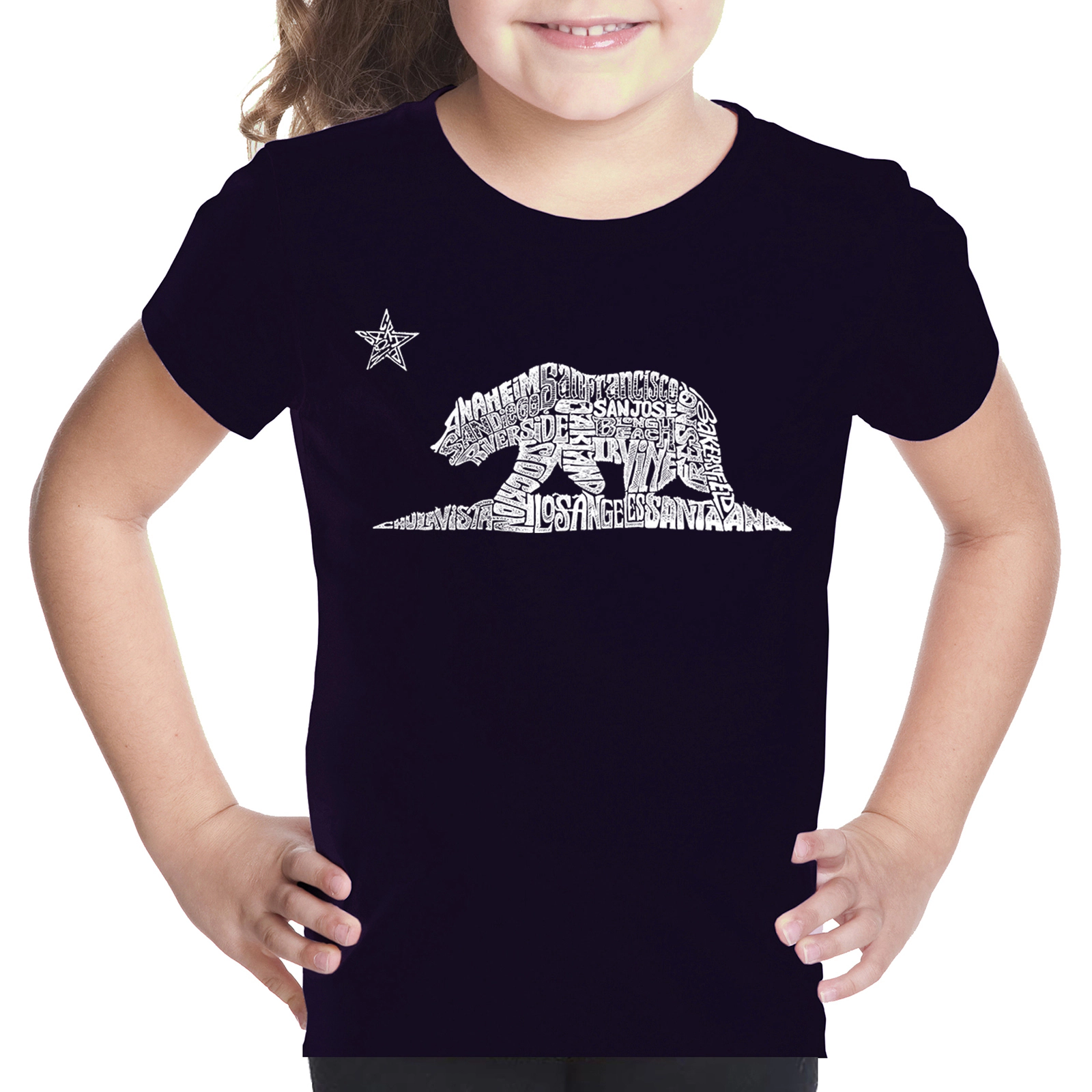 LA Pop Art Girls Word T-Shirt