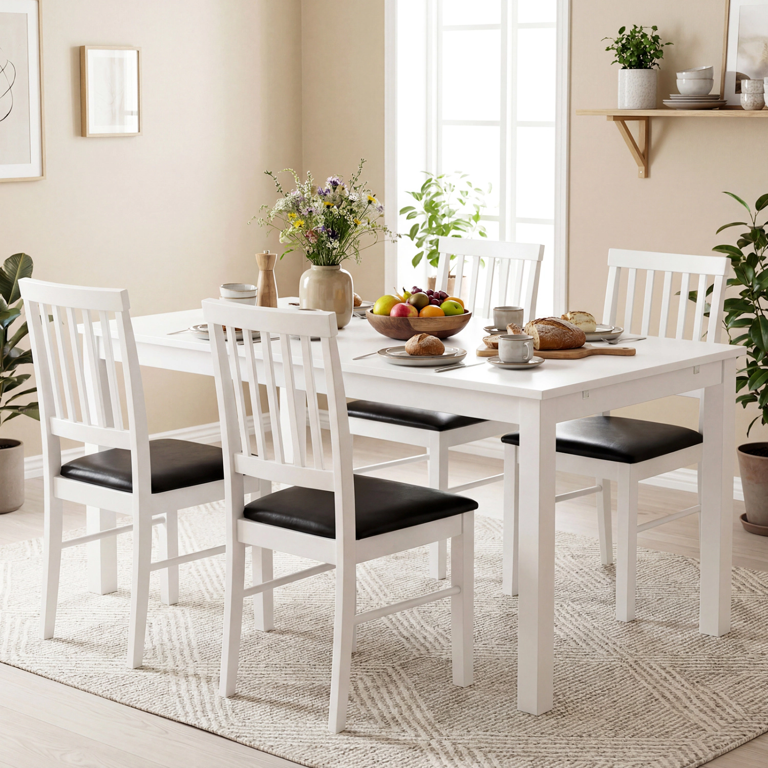 LJG Dining Chairs Set of 2 Modern Mid Century Dining Room Chairs
