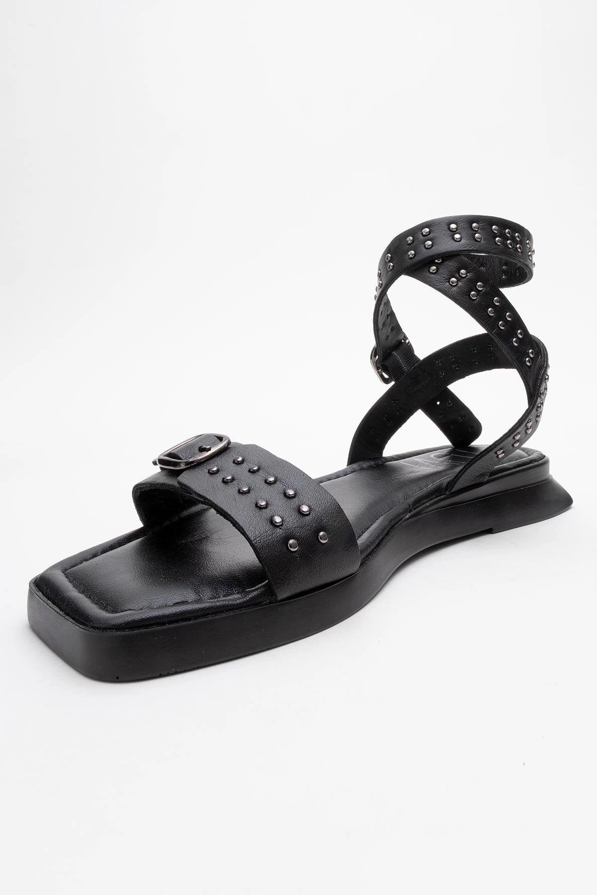 Forever & Always Womens Carril Leather Sandals
