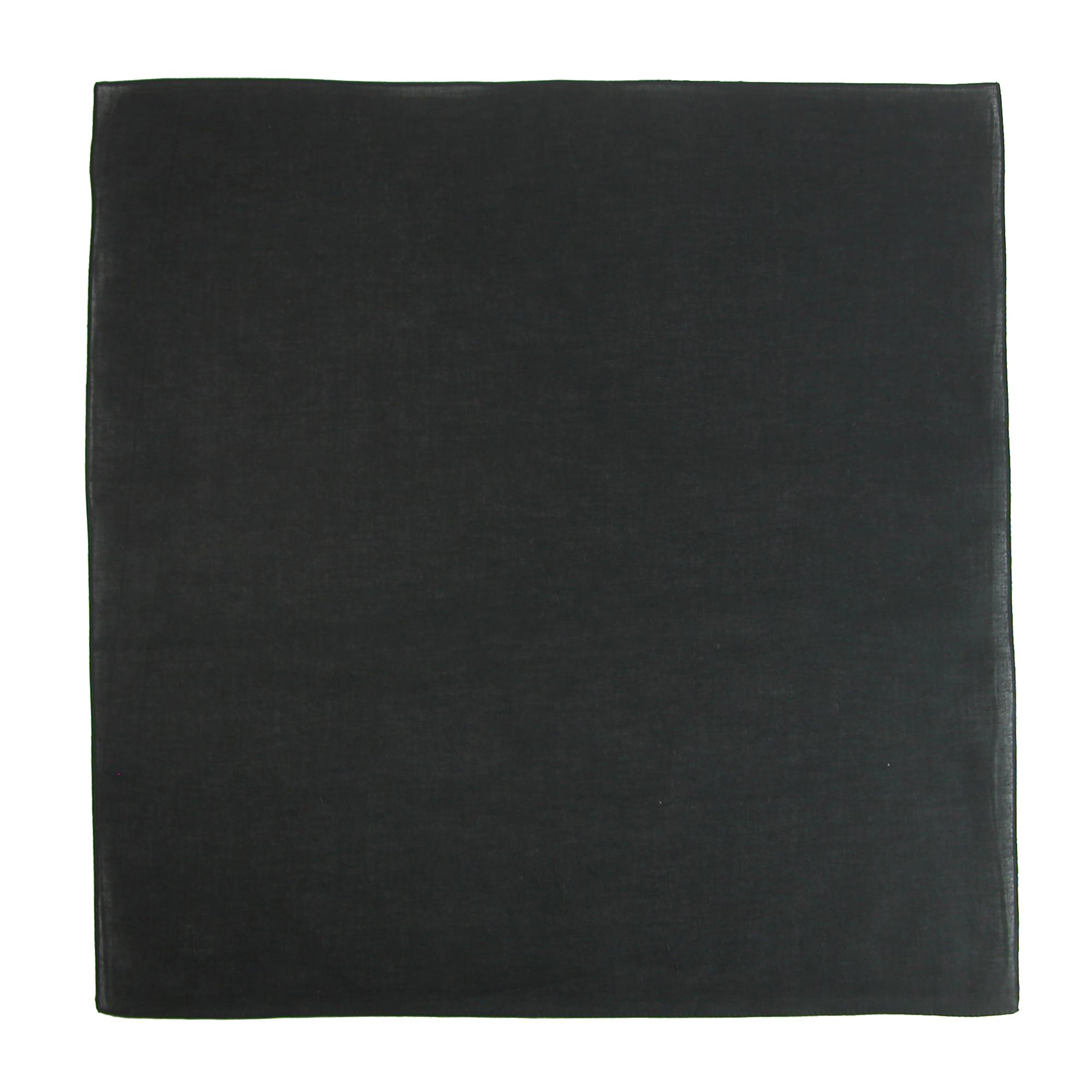 CTM Cotton Solid Color Bandanas