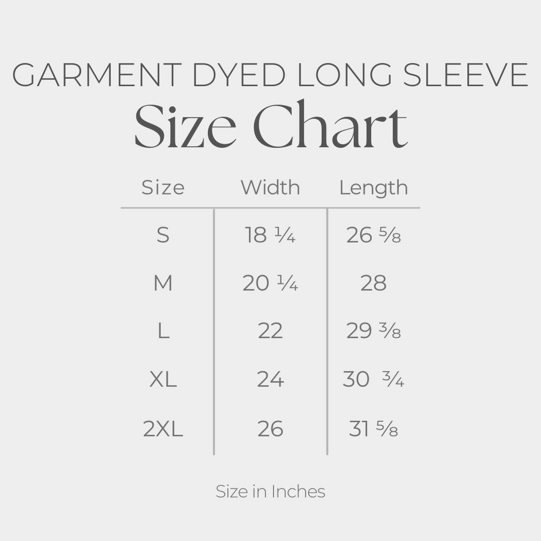 Simply Sage Market - Autism Awareness Puzzle Outline Women's Garment Dyed Long Sleeve Graphic T-Shirt
