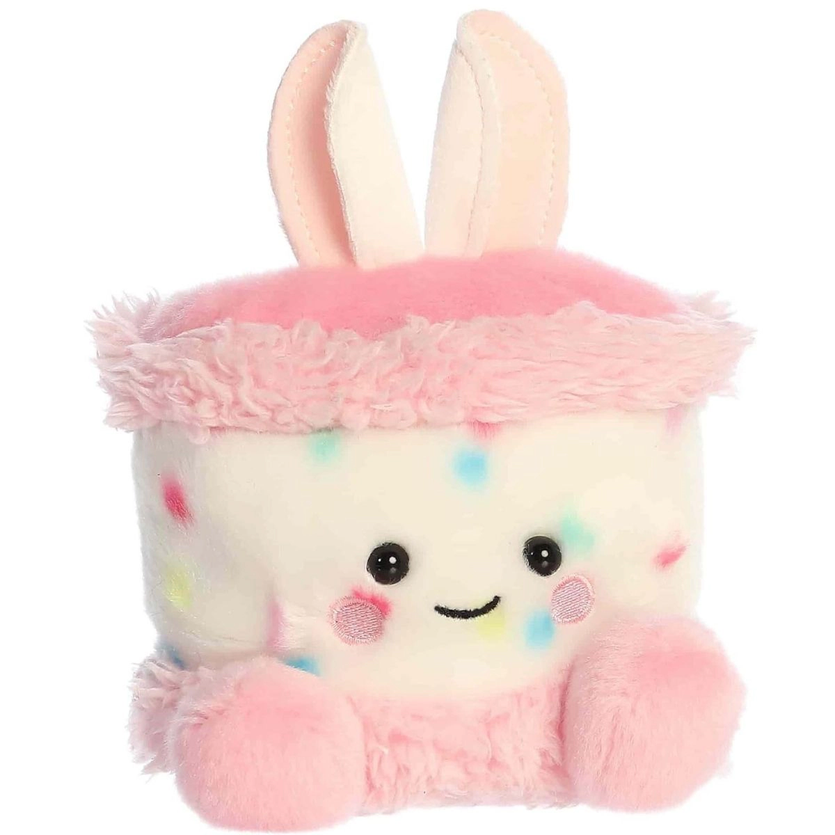 Aurora Palm Pals Bubbi Bunny Cake 5-Inch Stuffed Animal Plush