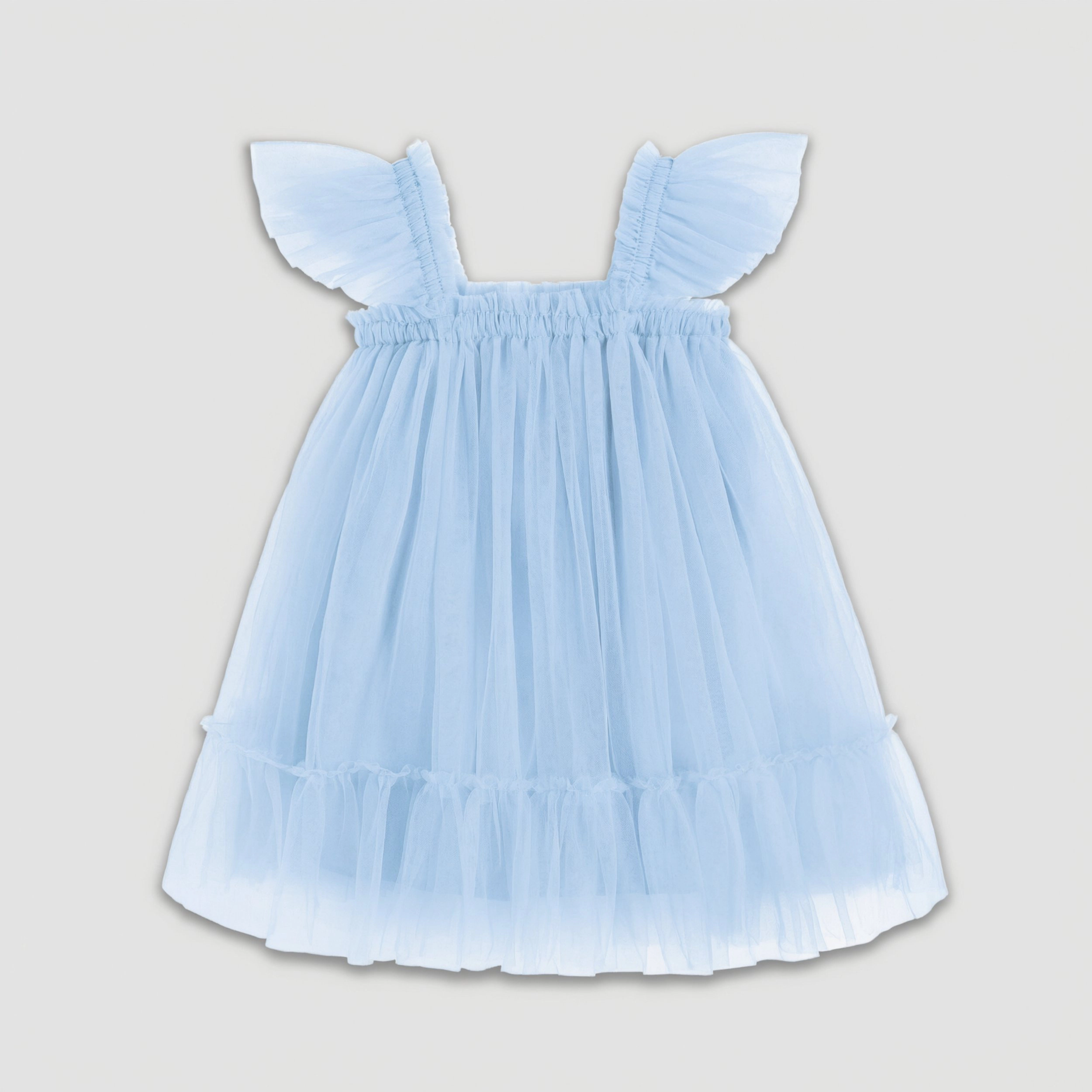 Arshiner Toddler Tutu Dress For Girls Layered Tulle Ruffle Dresses First Birthdaypink