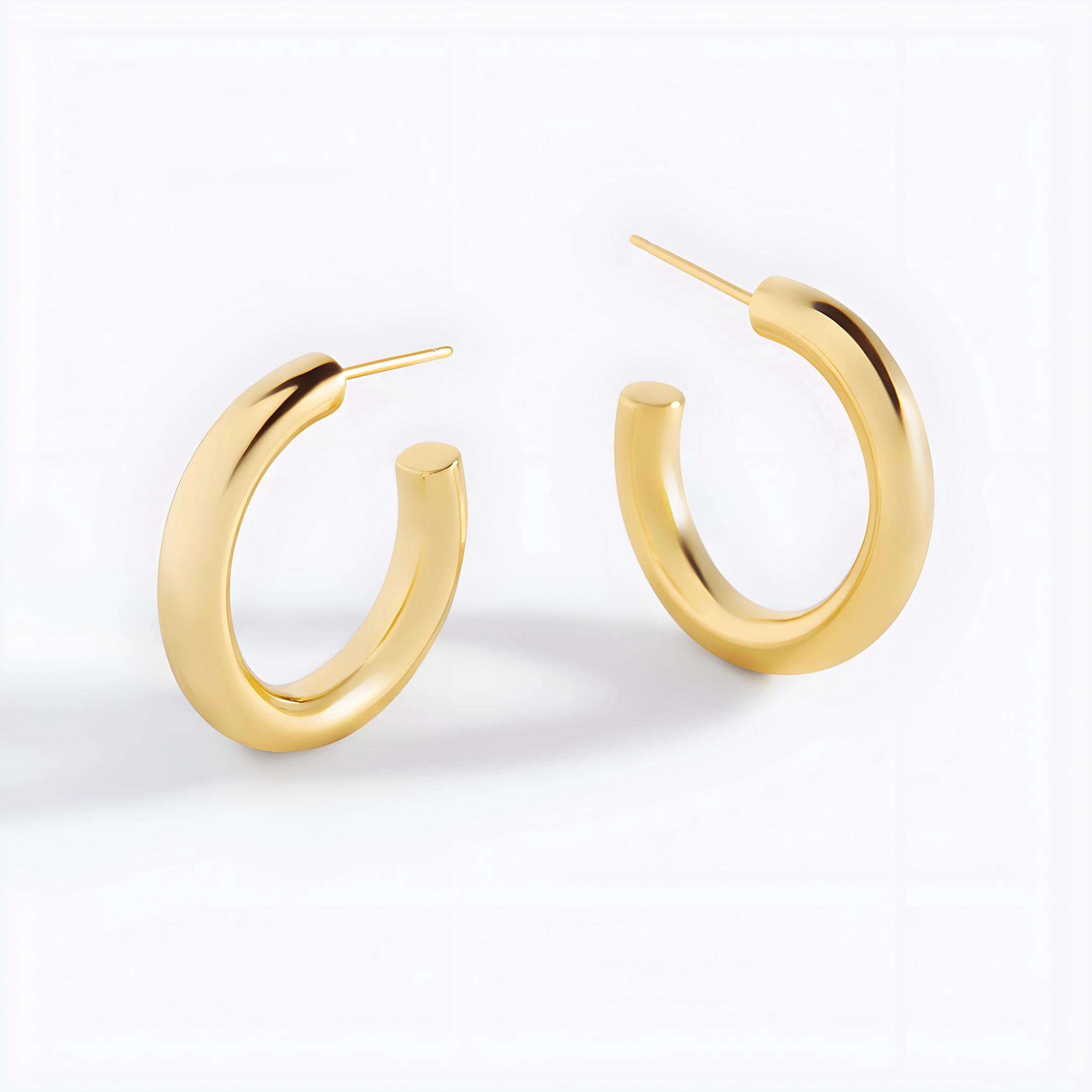 Mint & Lily Women's Bold Hoop Earrings