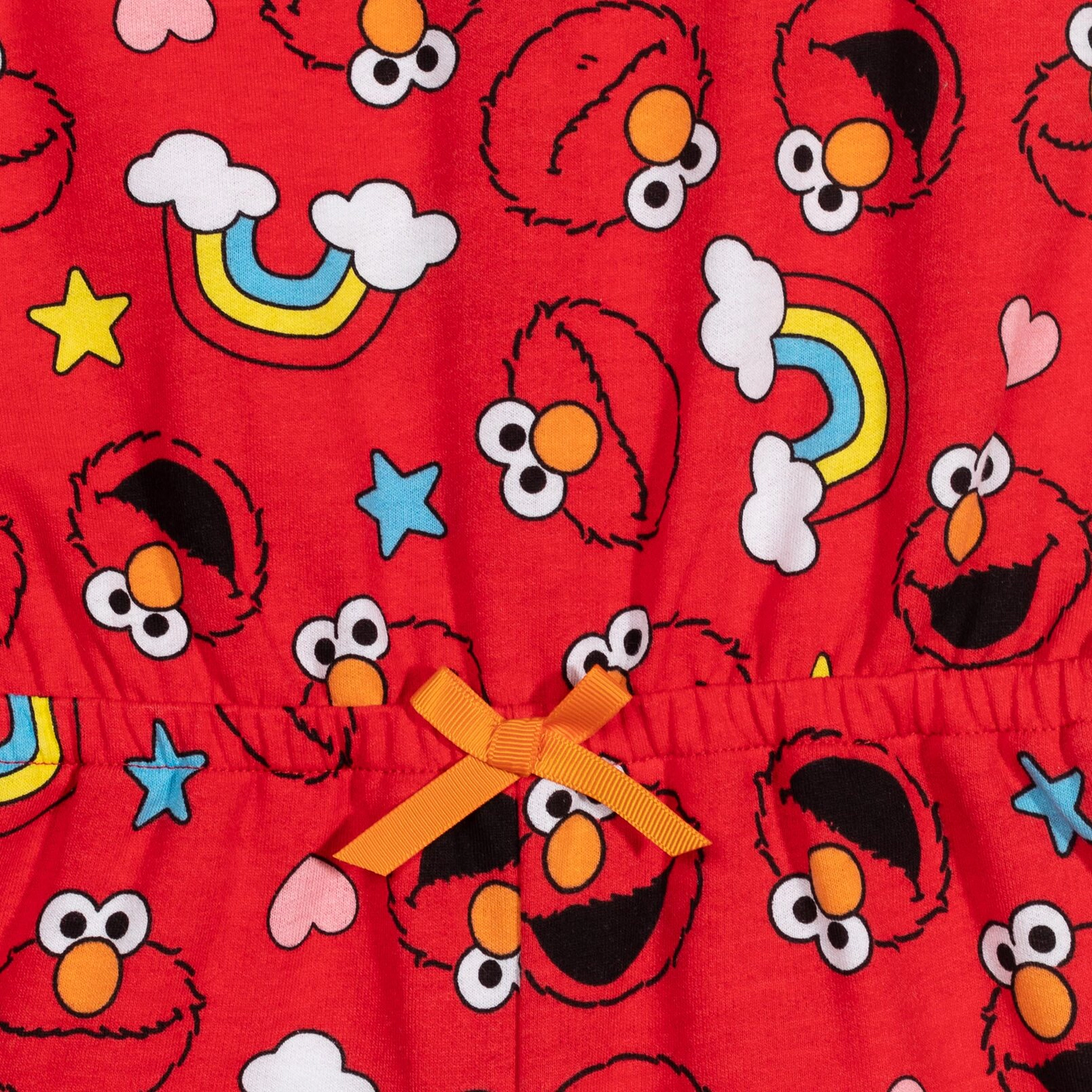 Sesame Street Elmo Girls' Sleeveless One Piece Romper