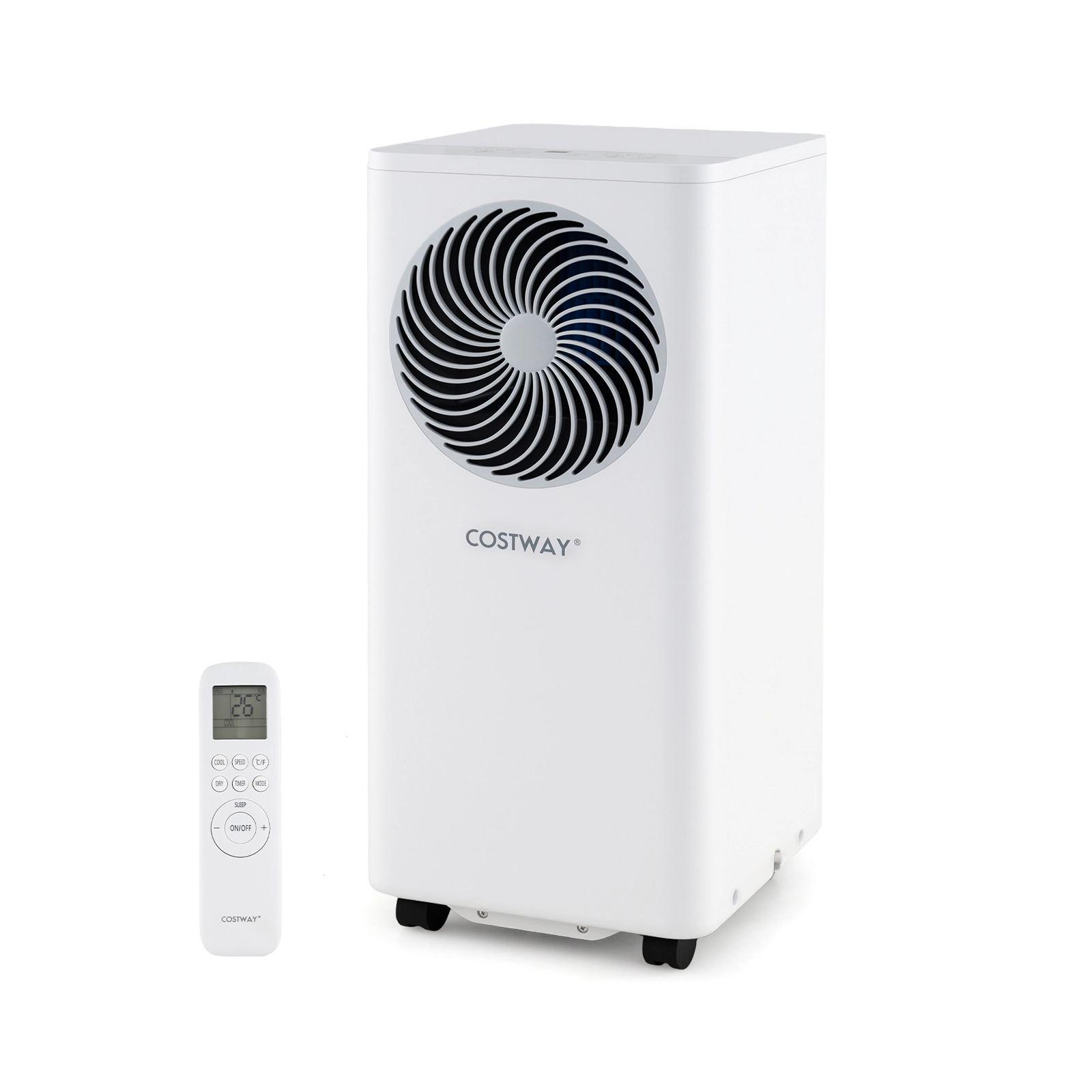 LJG 8200/10000 BTU Portable Air Conditioner 3-in-1 Stand up AC Unit with Dehumidifier