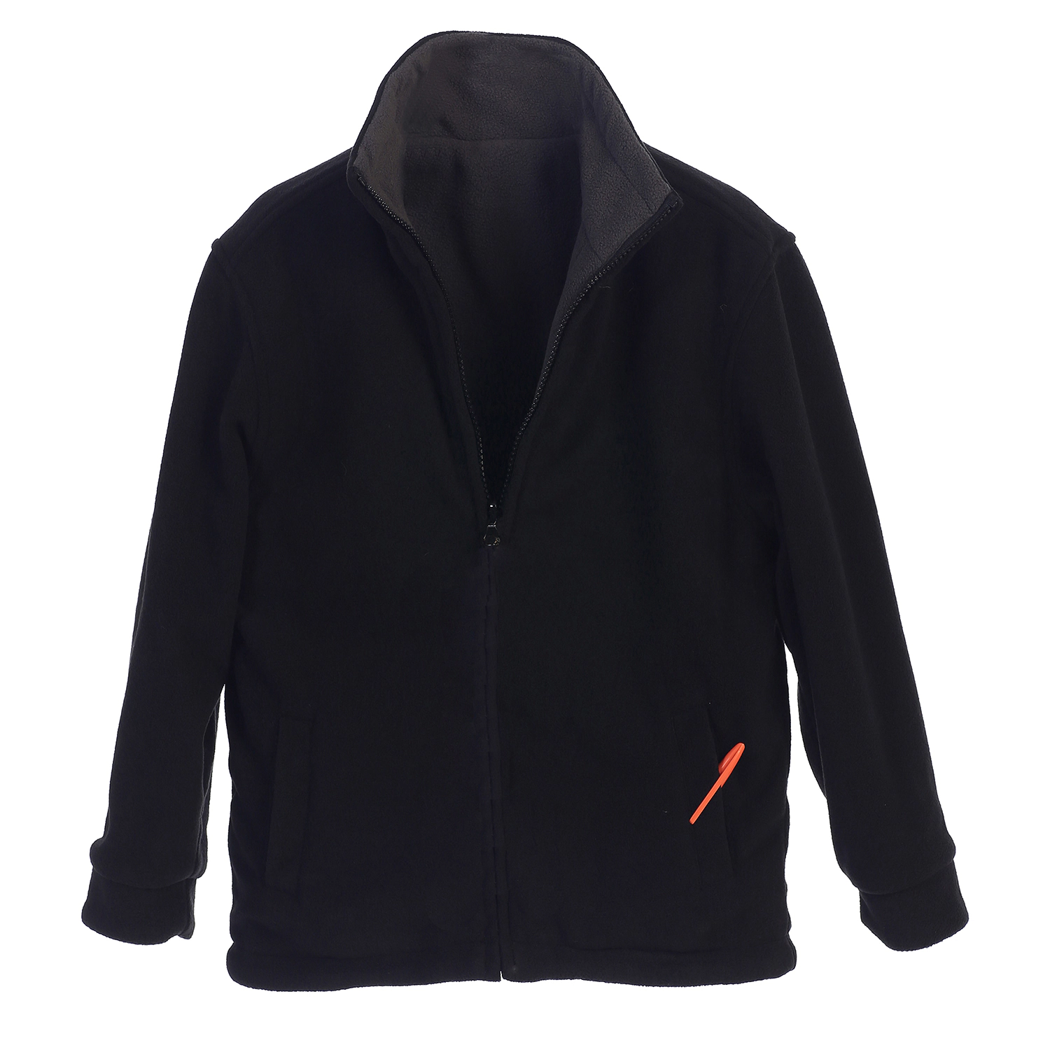 Gioberti Boy's Zip Up Reversible Polar Fleece Heavy Jacket
