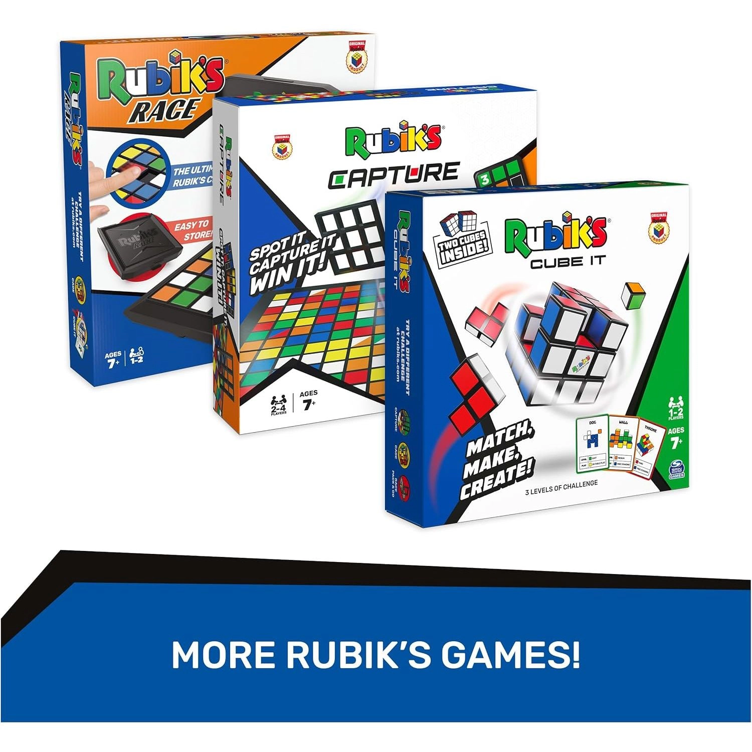 Rubik's Capture Strategy Board Game