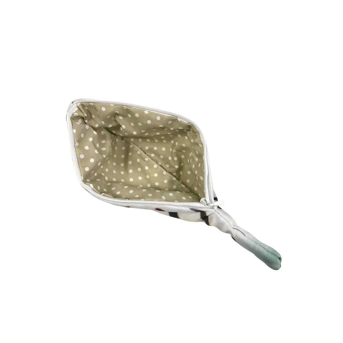 Wrapables Fish-Shaped Zipper Pencil Pouch, Tiger Fish