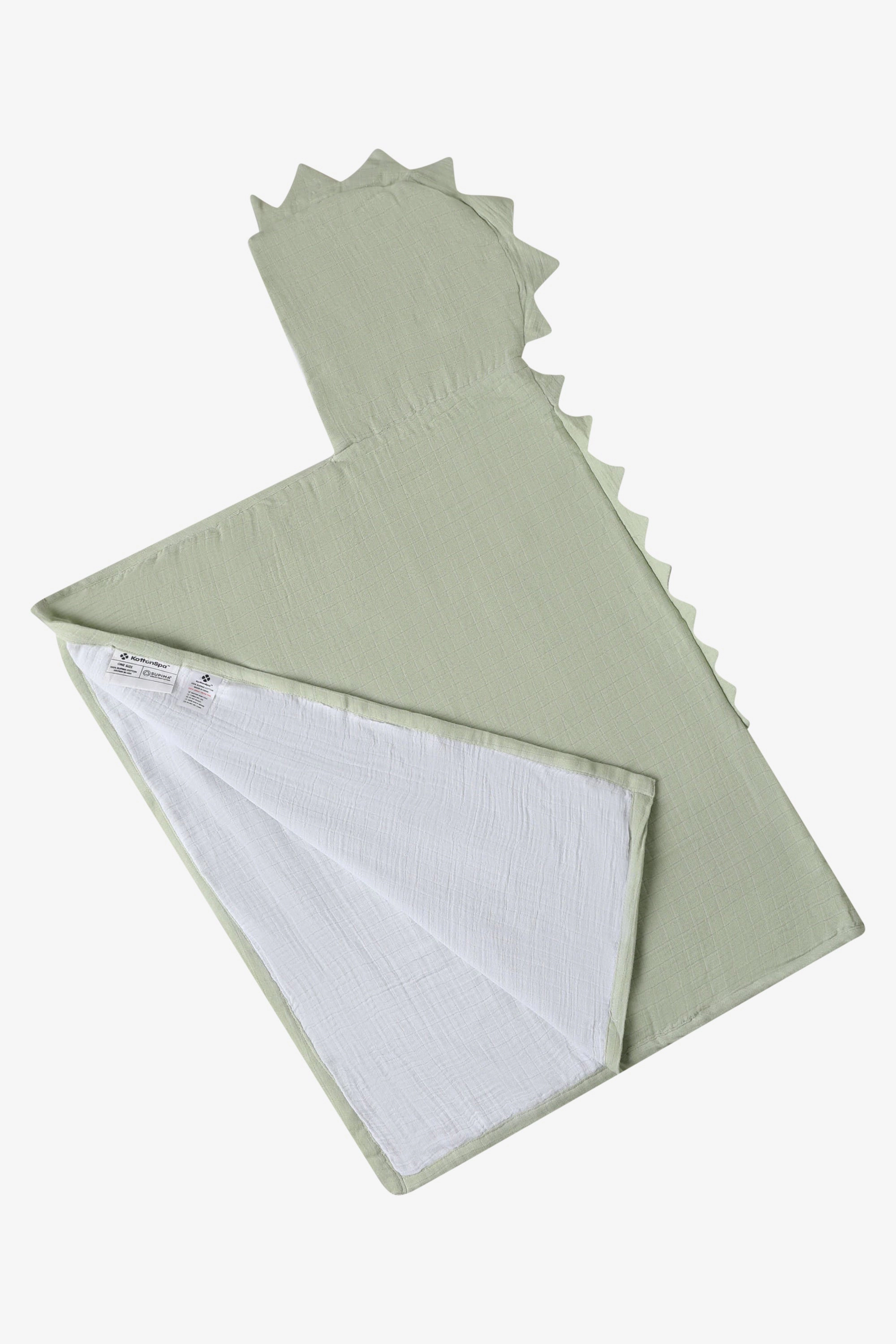 Dino Hooded Towel- 23'' x 41''