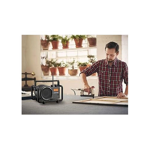 SANGEAN SG-102 Rugged Portable AM/FM Worksite Radio