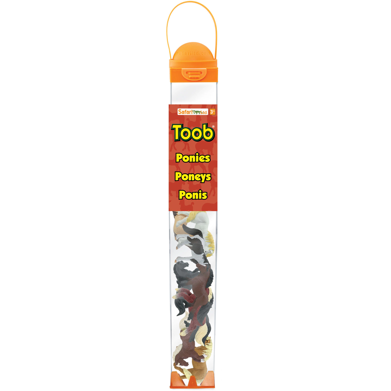 Safari Ltd. - Ponies TOOB - contains 8 Mini Figurines