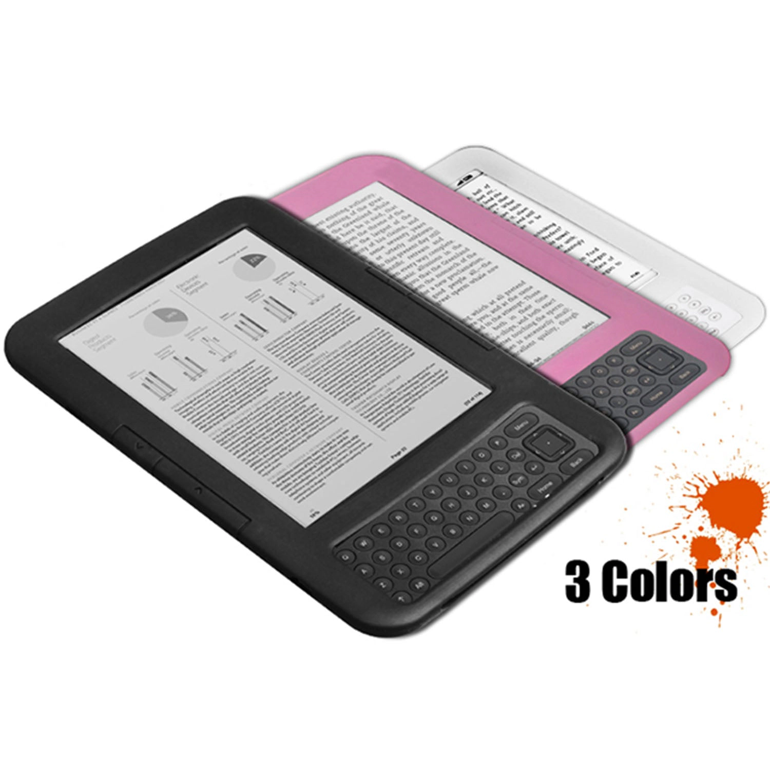 GBruno Silicone Protective Case For Kindle 3