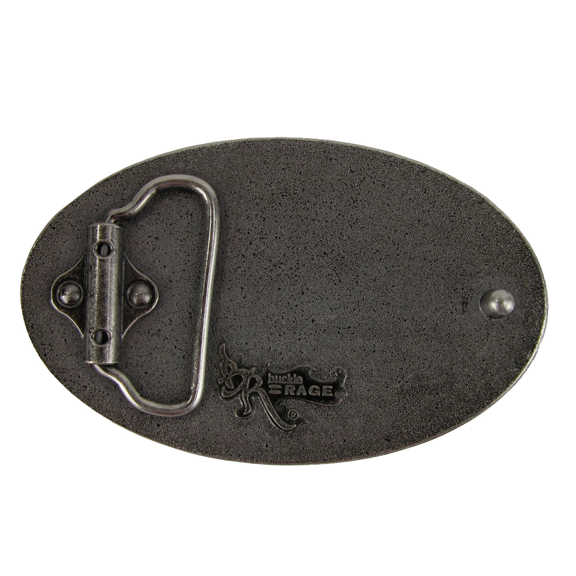 CTM Blank Oval Belt Buckle